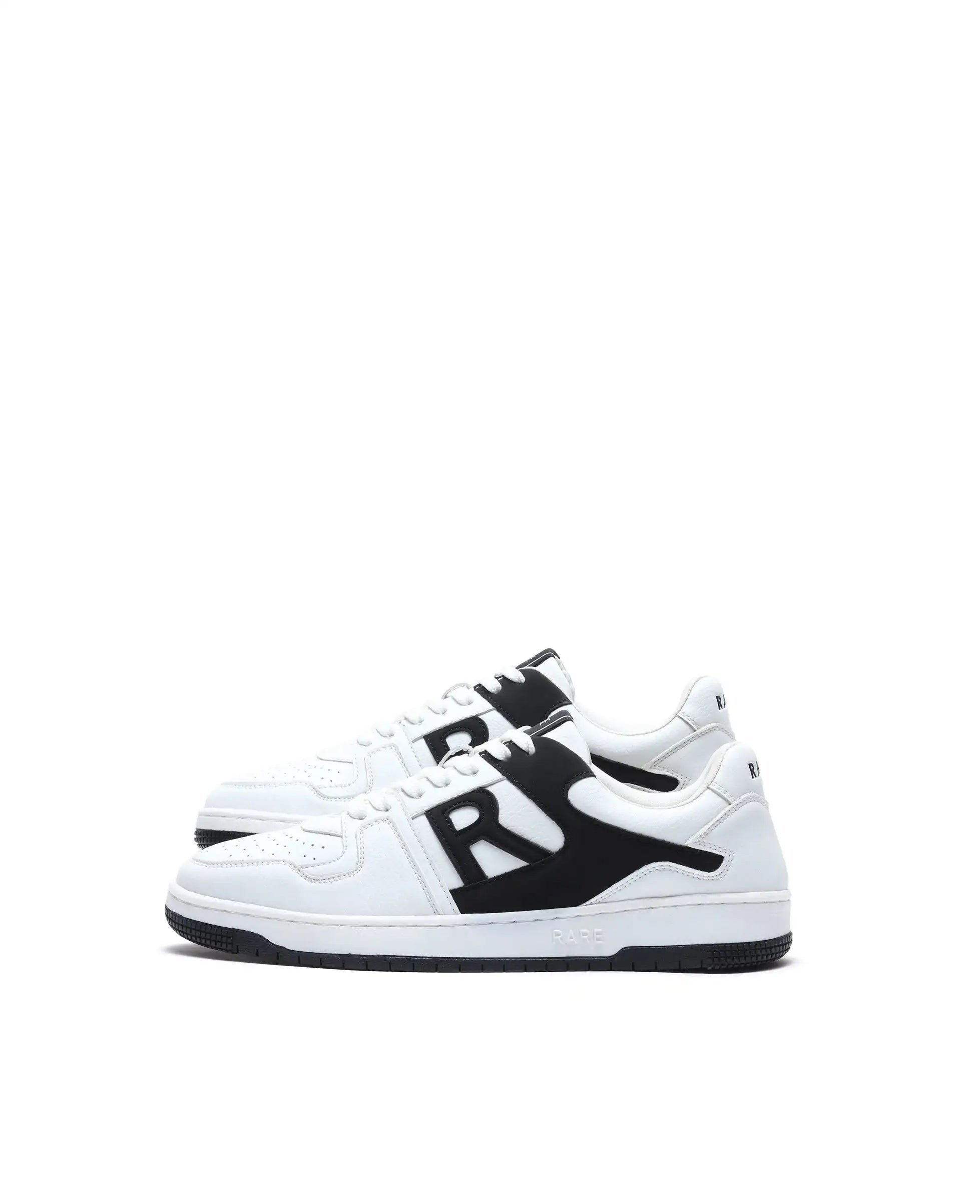Rare Rabbit Men's Phantom Black Micro Fiber Navy Causal Sneaker