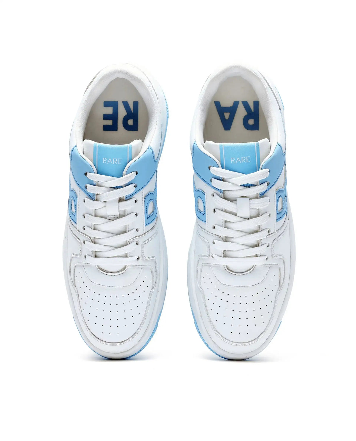 Rare Rabbit Men's Phantom Blue Micro Fiber Navy Causal Sneaker