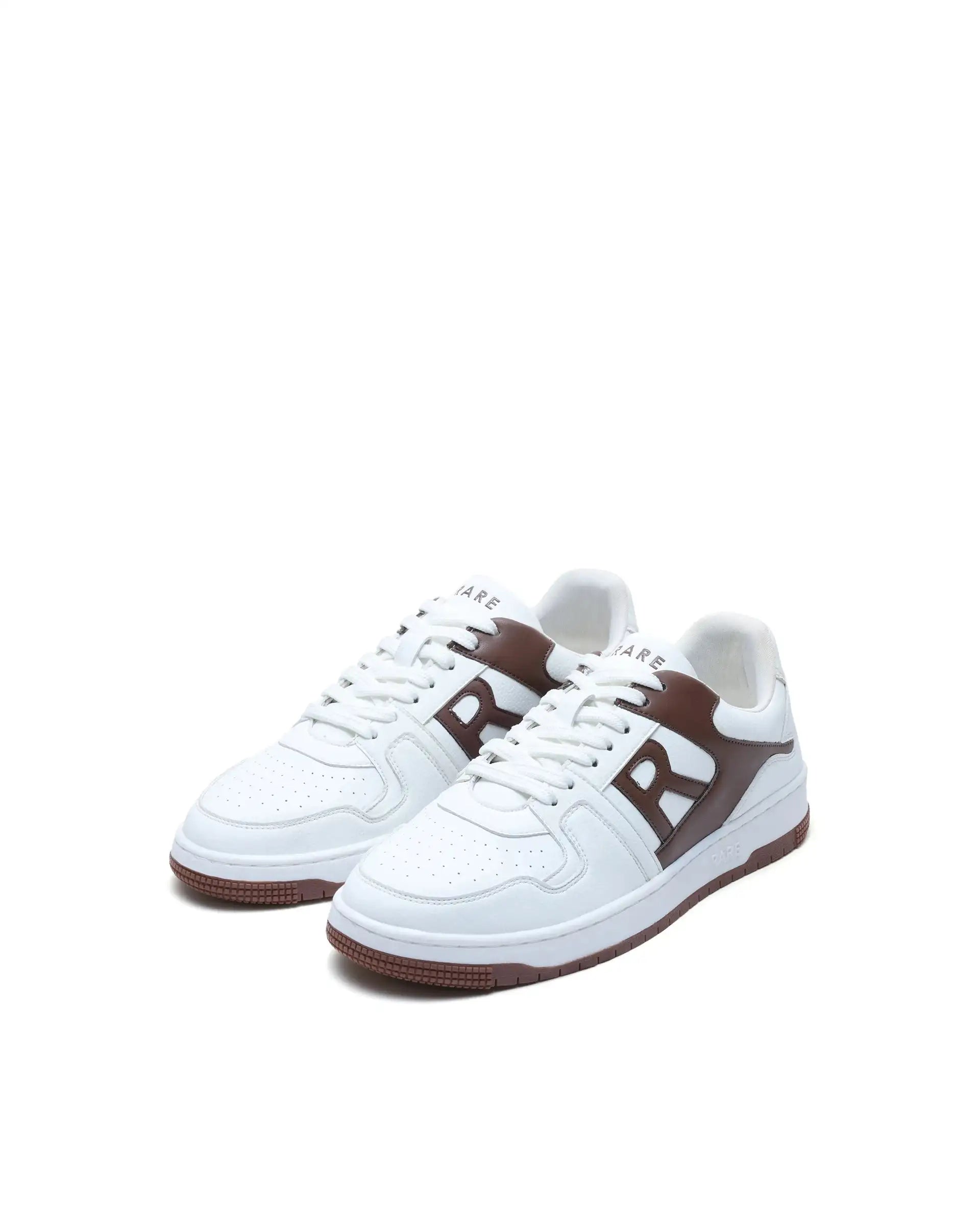 Rare Rabbit Men's Phantom Brown Micro Fiber Navy Causal Sneaker