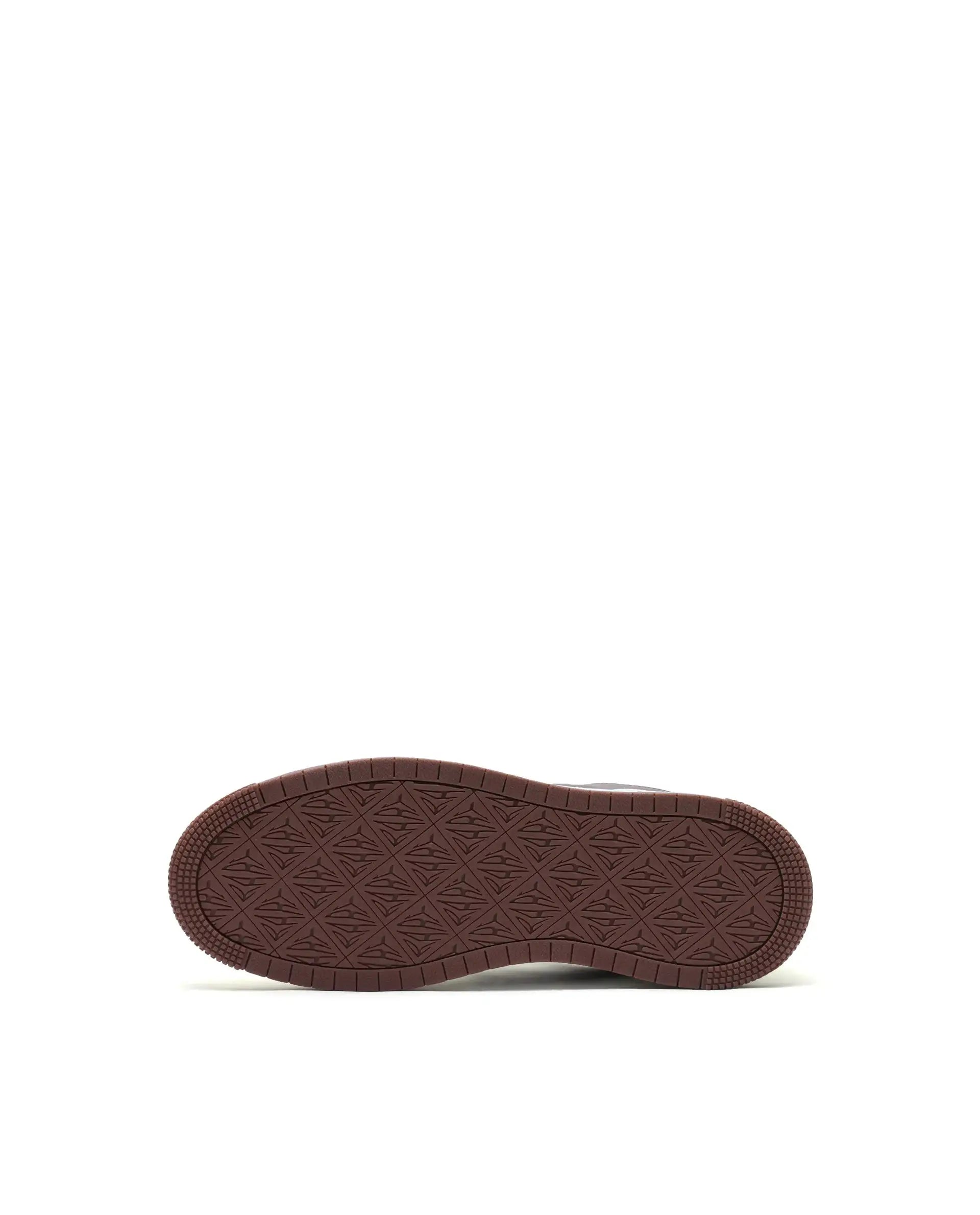 Rare Rabbit Men's Phantom Brown Micro Fiber Navy Causal Sneaker