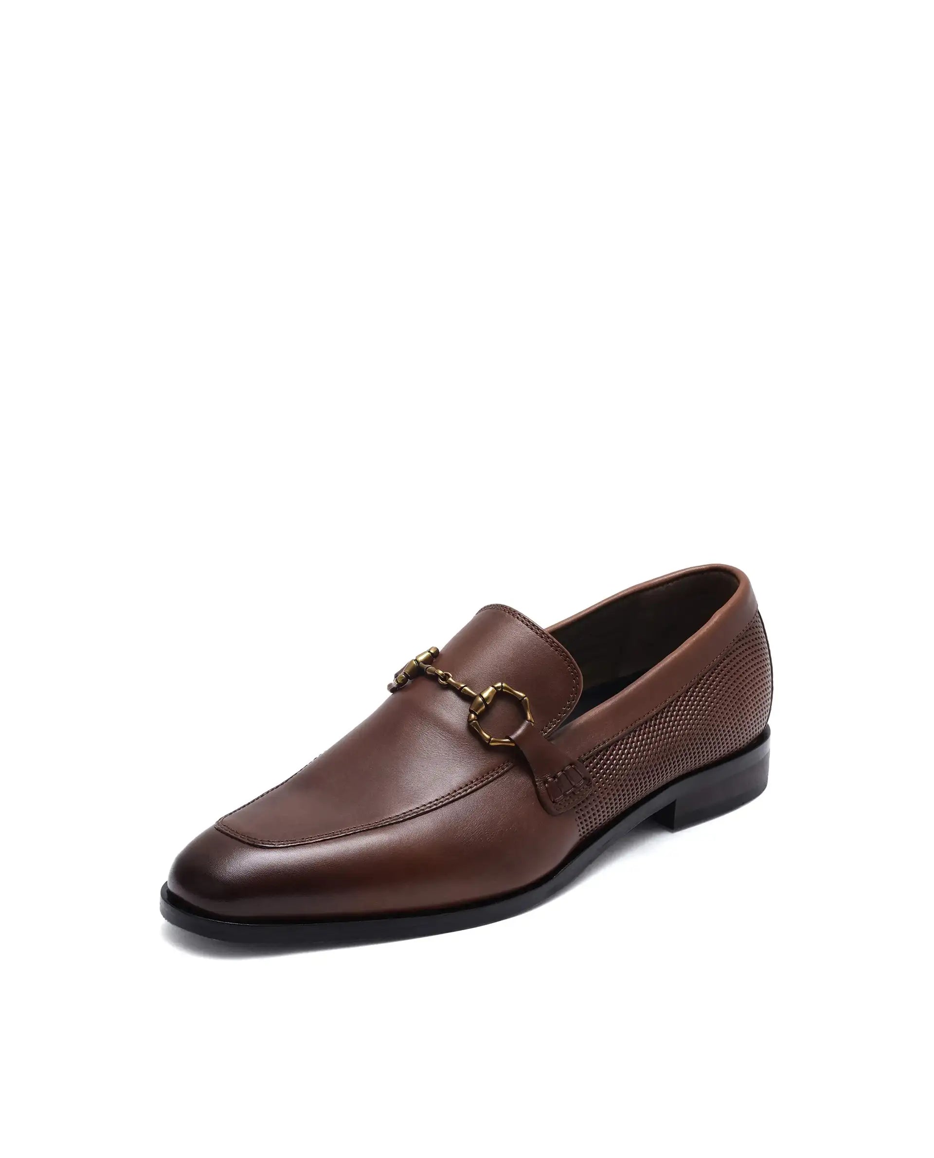 Rare Rabbit Men's Plaza Tan Slip-On Loafer