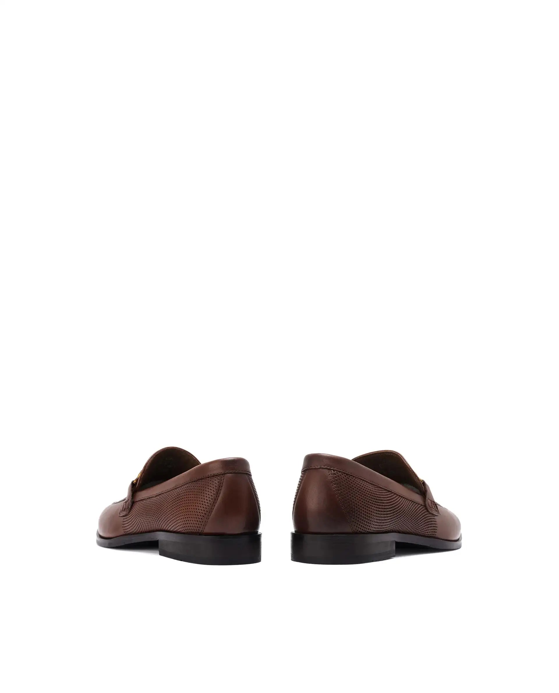 Rare Rabbit Men's Plaza Tan Slip-On Loafer
