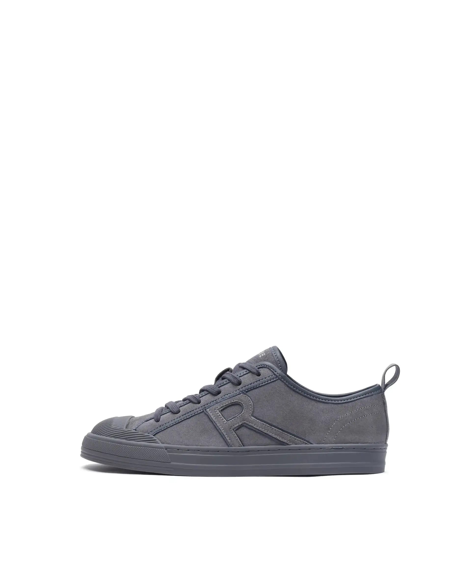 Rare Rabbit Men Sauron-2 Dark Grey Lace-Up Shoes