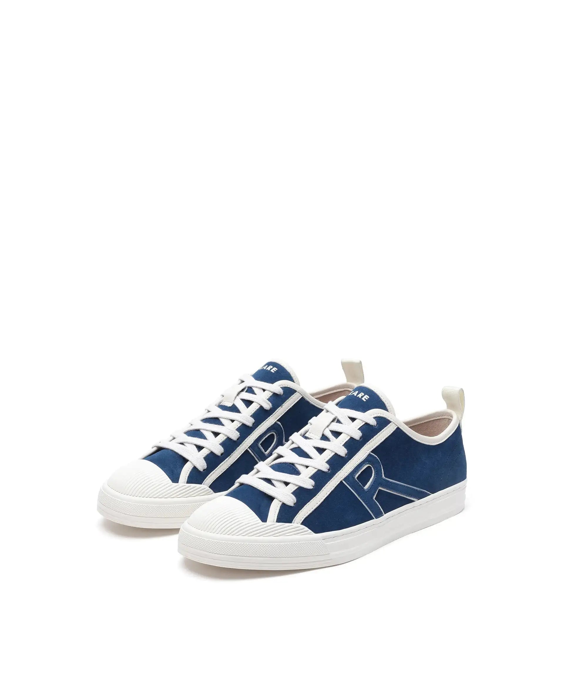 Rare Rabbit Men Sauron-2 Blue Lace-Up Shoes