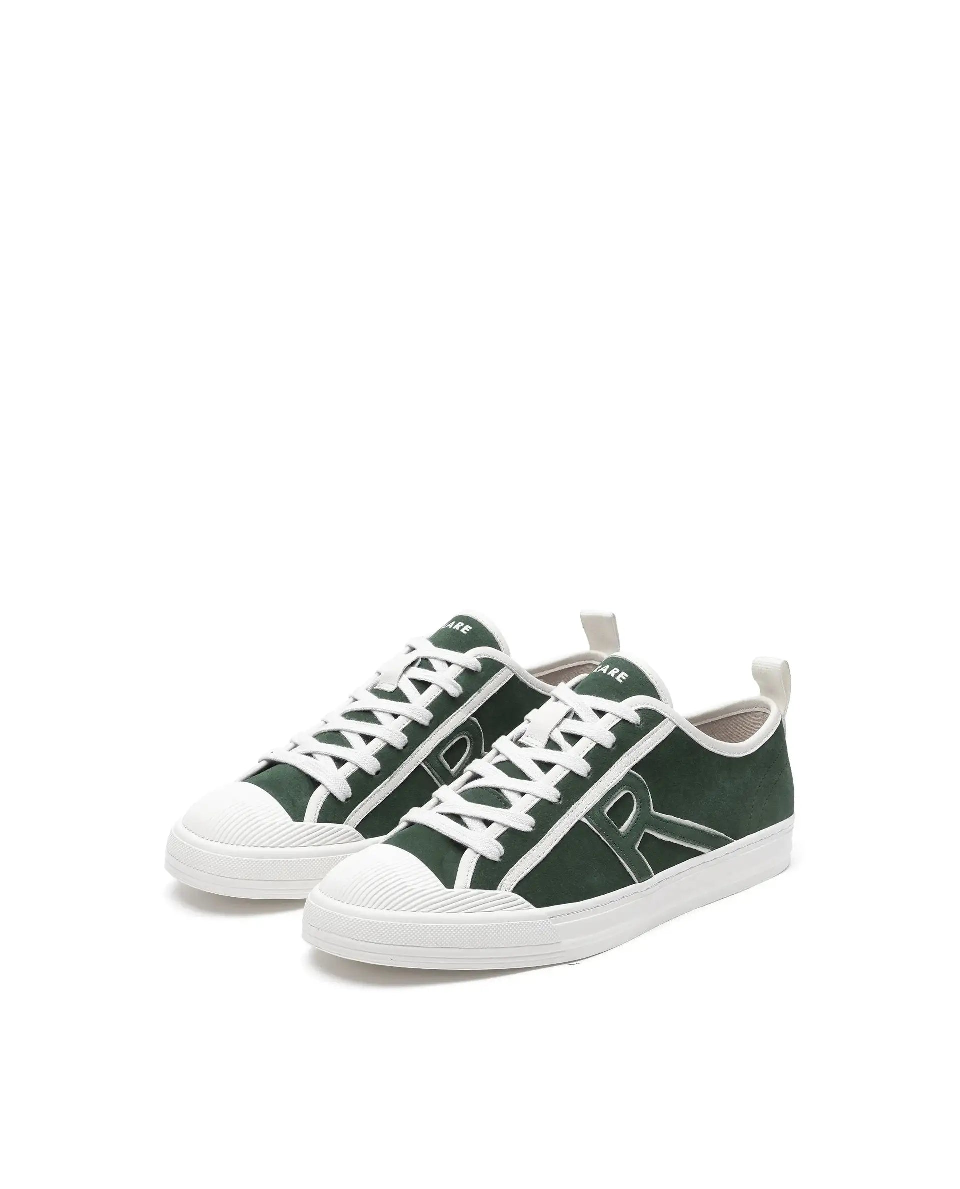 Rare Rabbit Men Sauron-2 Light Olive Lace-Up Shoes