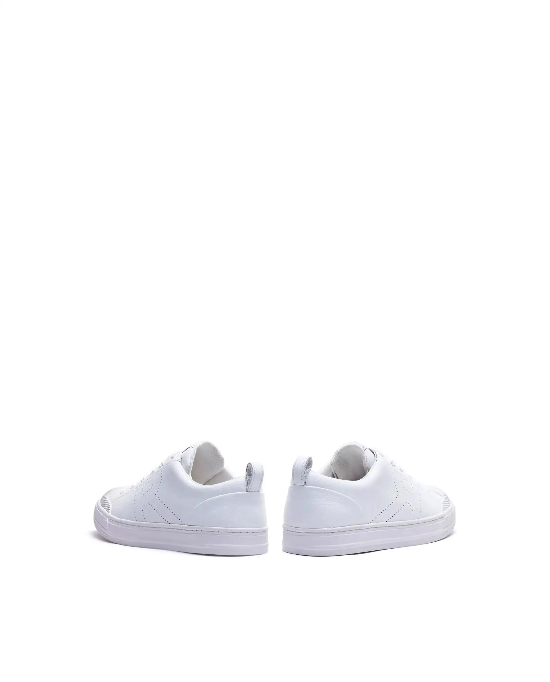 Rare Rabbit Men's Sauron 25 White Micro Leather Sneaker