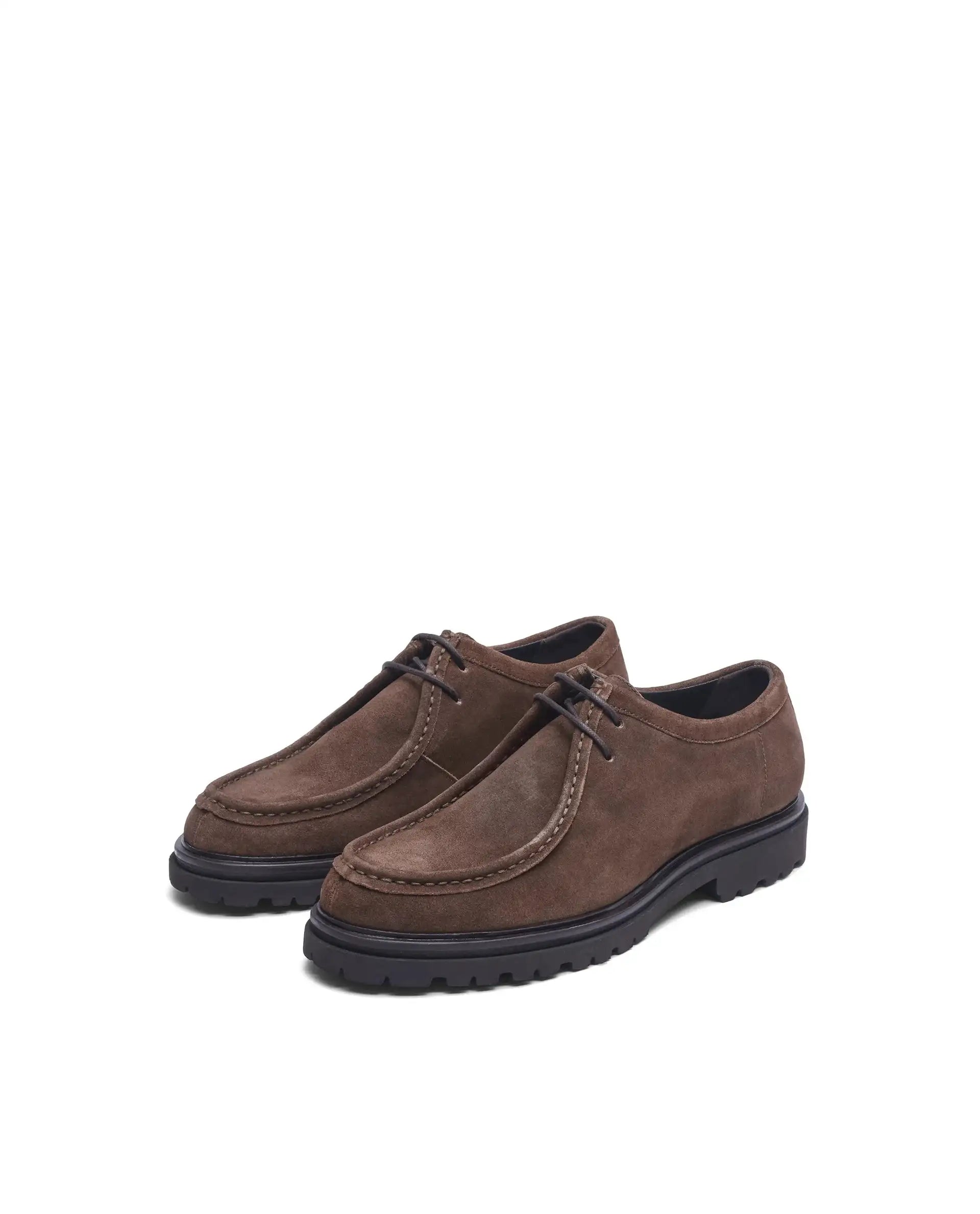 Rare Rabbit Men Seoul Dark Brown Lace-Up Shoes