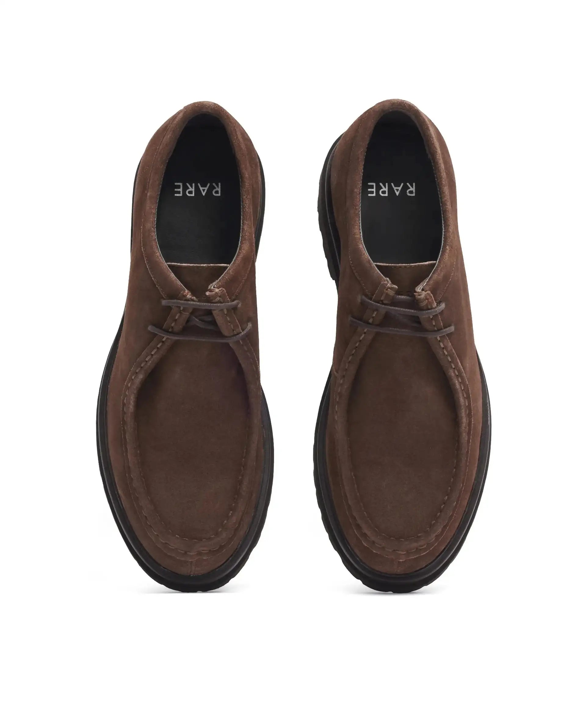 Rare Rabbit Men Seoul Dark Brown Lace-Up Shoes