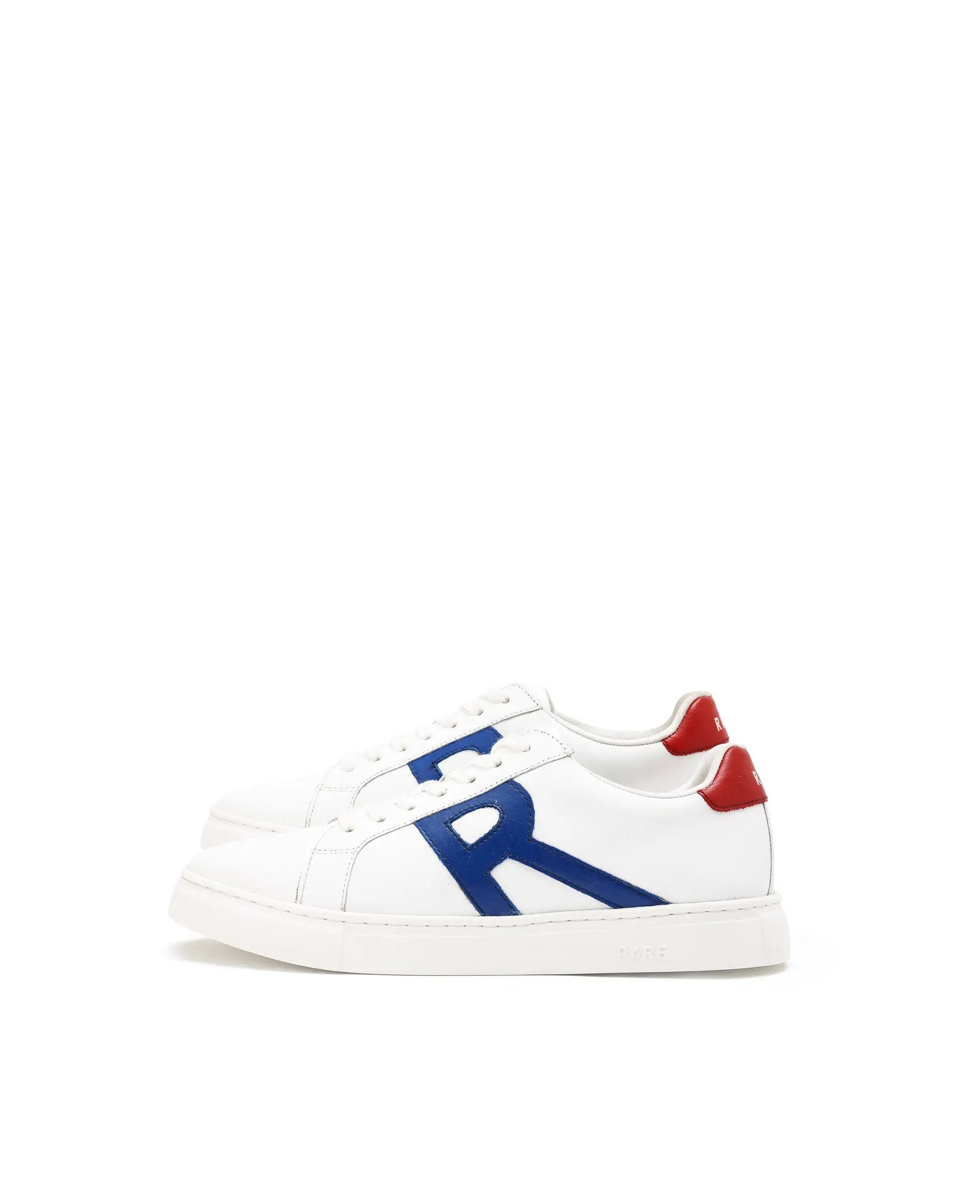 Rare Rabbit Mens Starlight White/Multi Multicolored Low-Top Lace-Up Sneaker Shoes