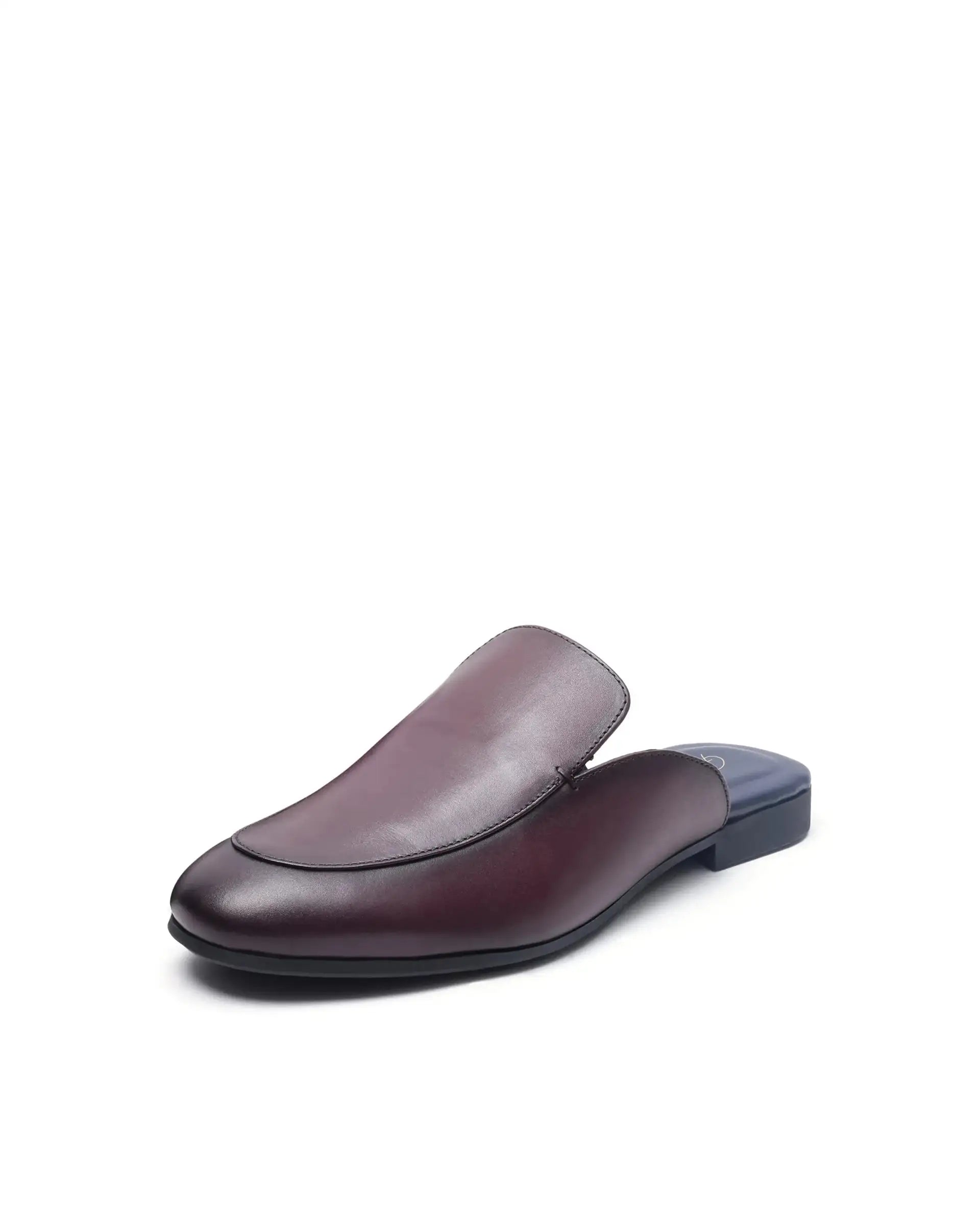 Rare Rabbit Men Sydney Burgundy Slip-On Mule