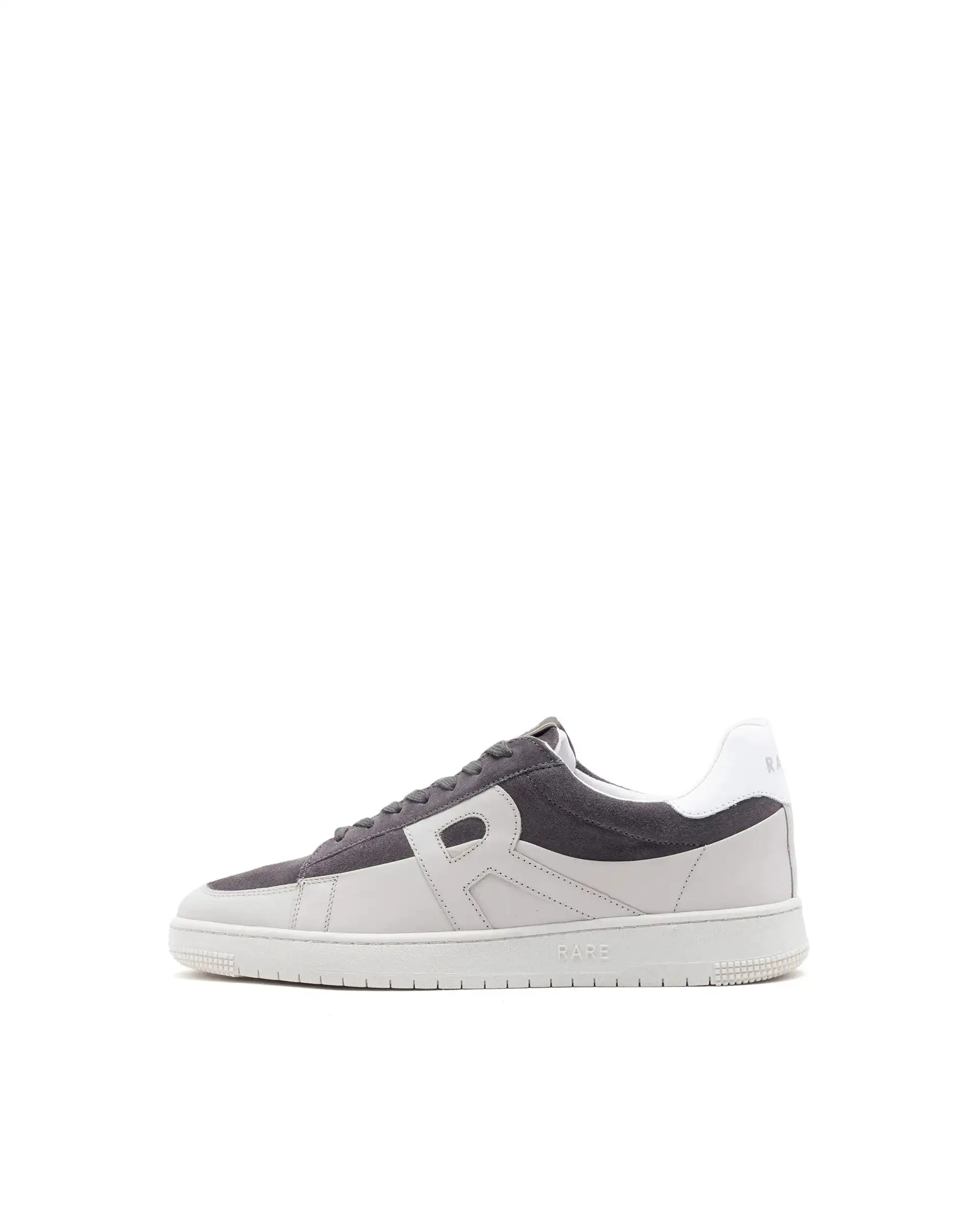 Rare Rabbit Men Terra Taupe Genuine Leather And Suede Upper Low-Top Multi Color Lace-Up Shoes