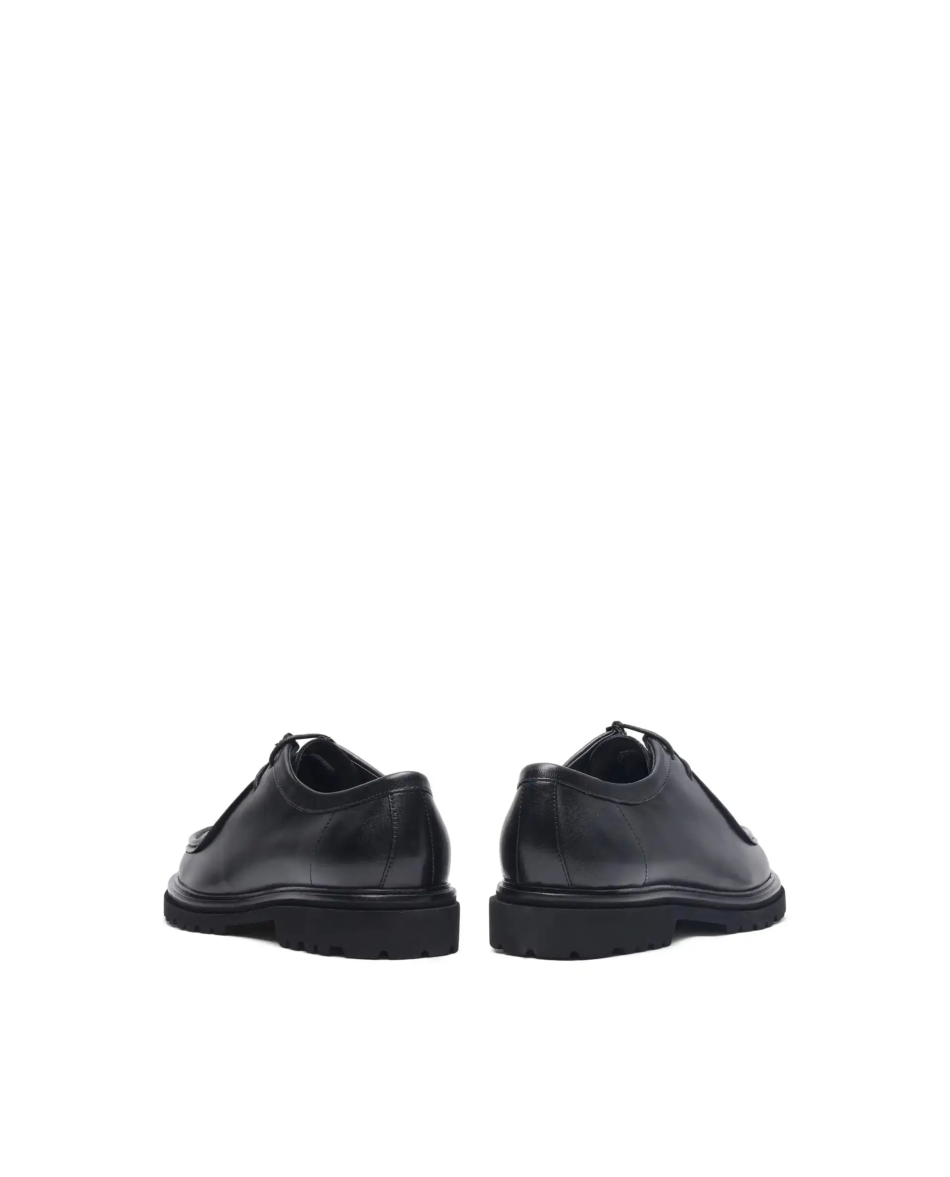 Rare Rabbit Men Torhill Black Lace-Up Shoe