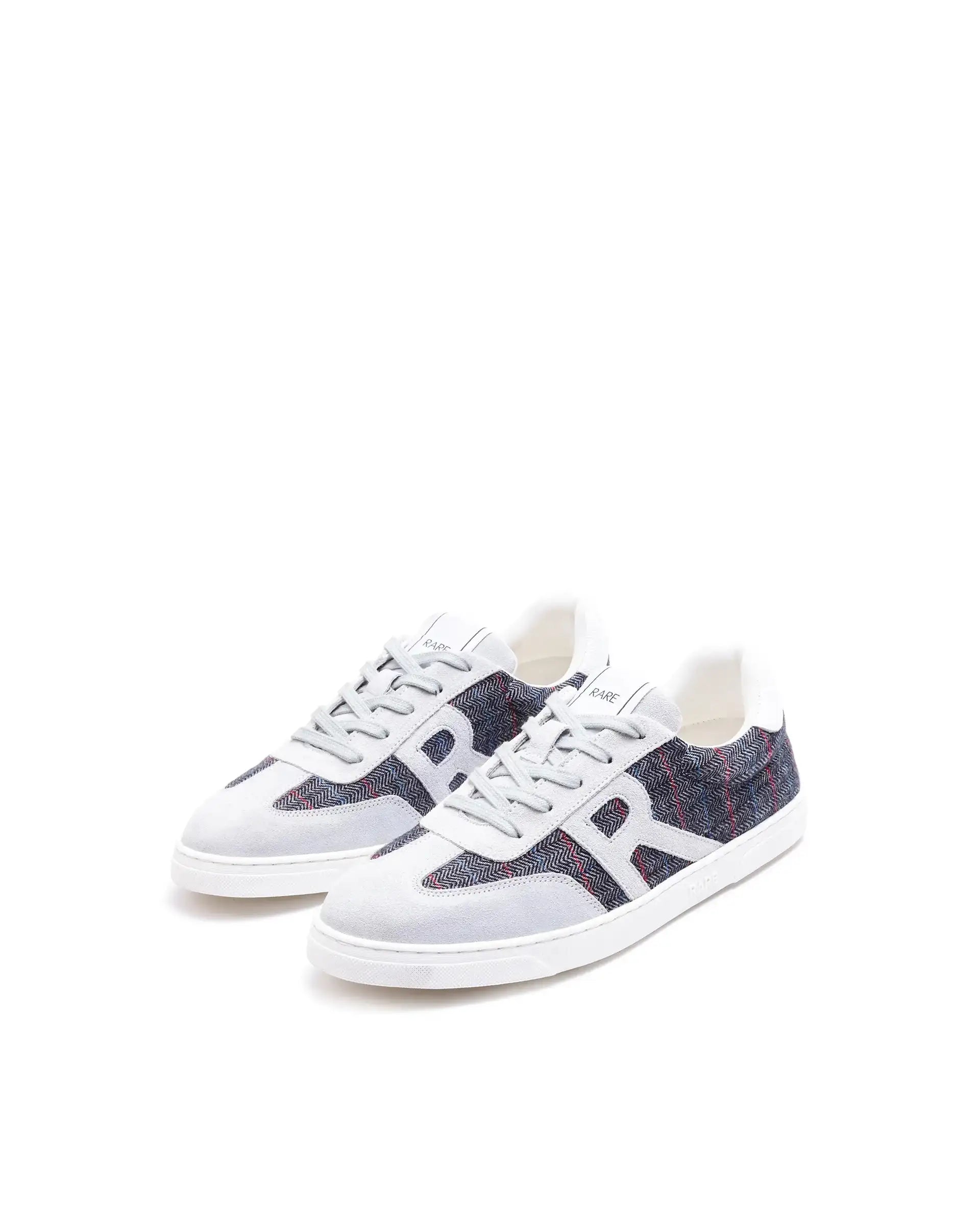 Rare Rabbit Men's Tote Light Grey Suede Leather Sneaker