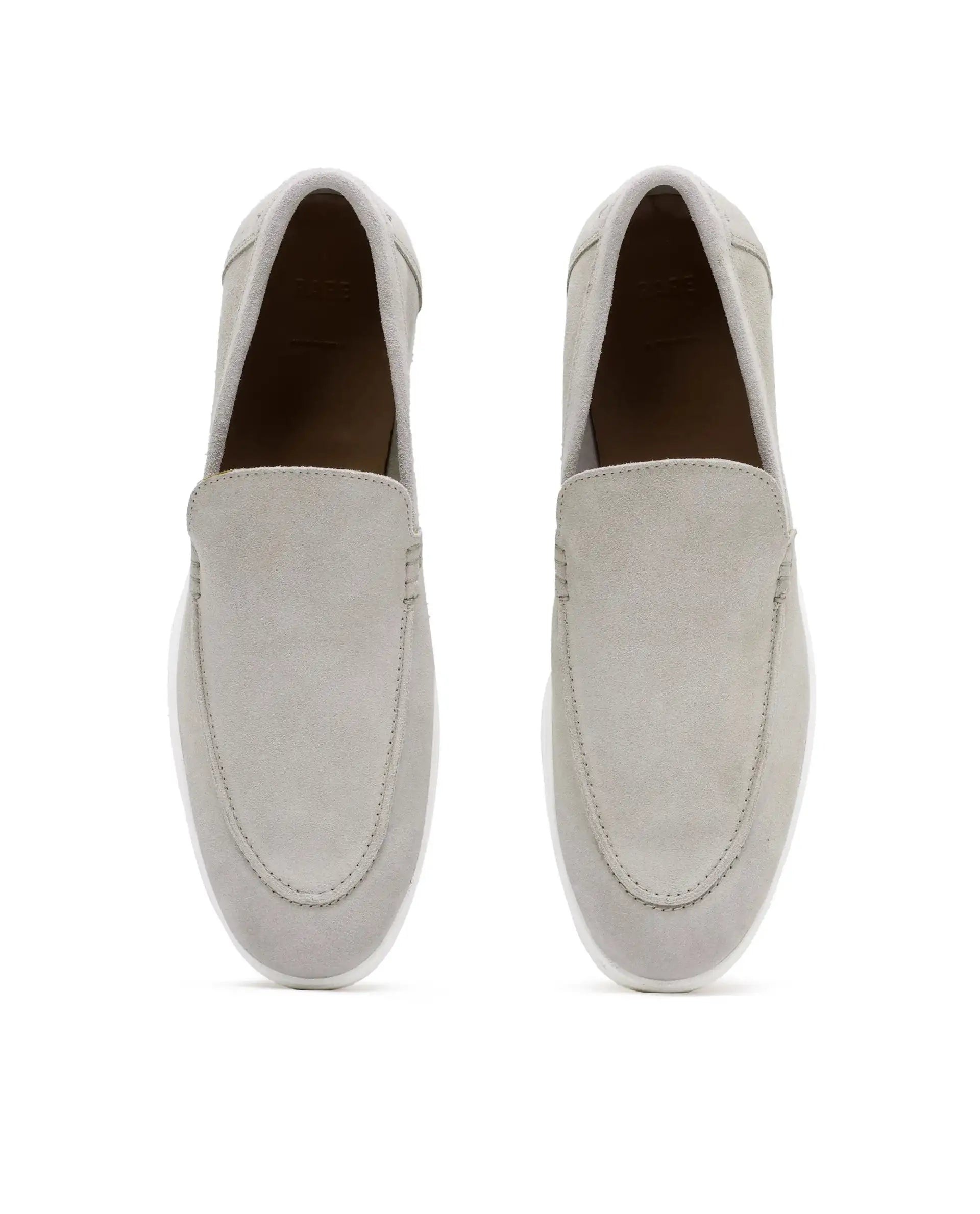Rare Rabbit Men Velour Sand Suede Leather Slip-On Closure Loafer