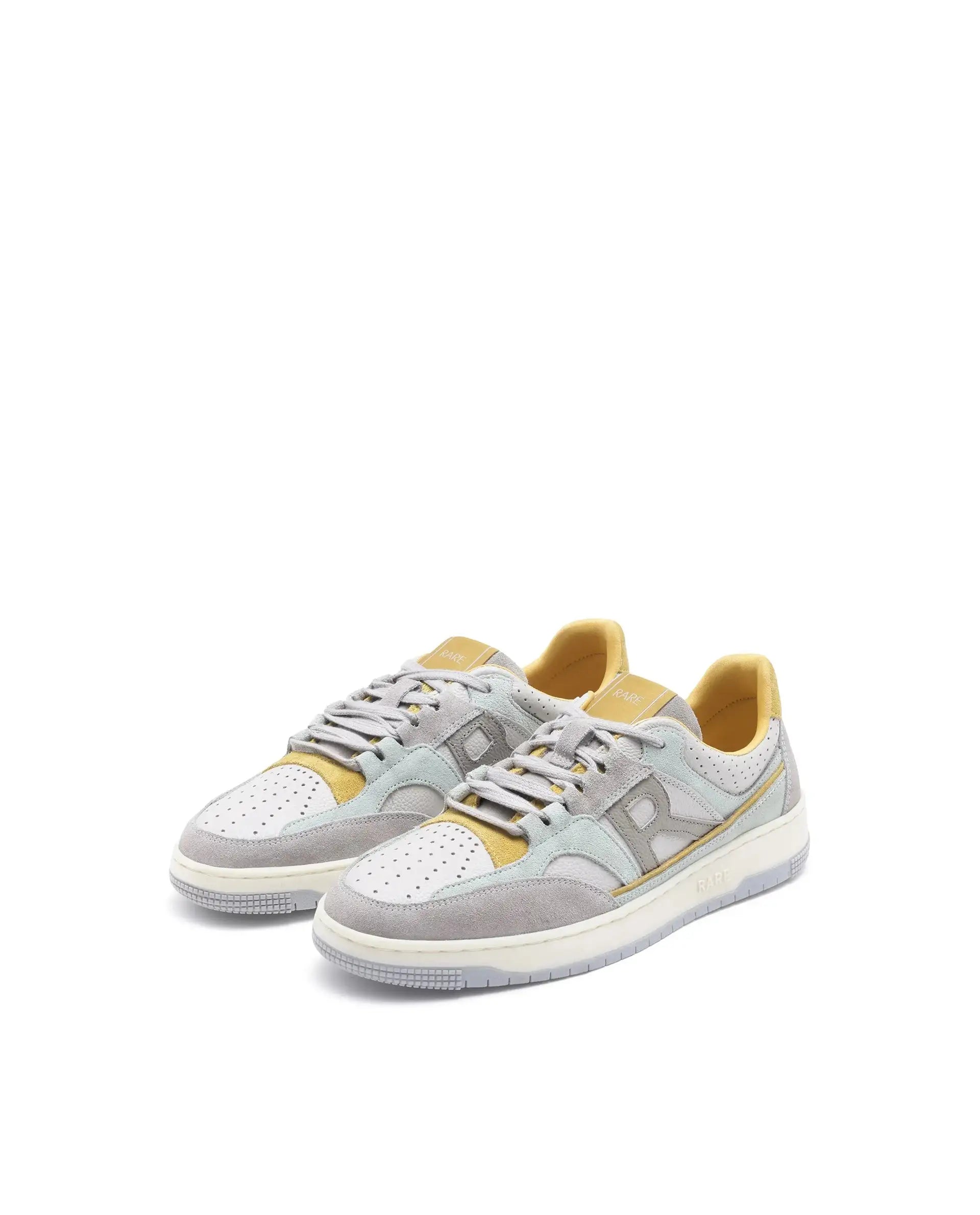 Rare Rabbit Men's Voyage Green Plain Shoes