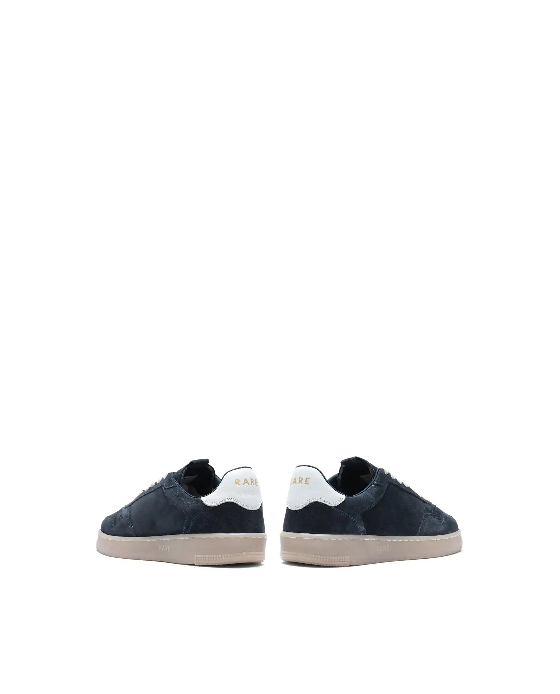 Rare Rabbit Men's Woolton-2 Navy Lace-Up Closure Sneaker