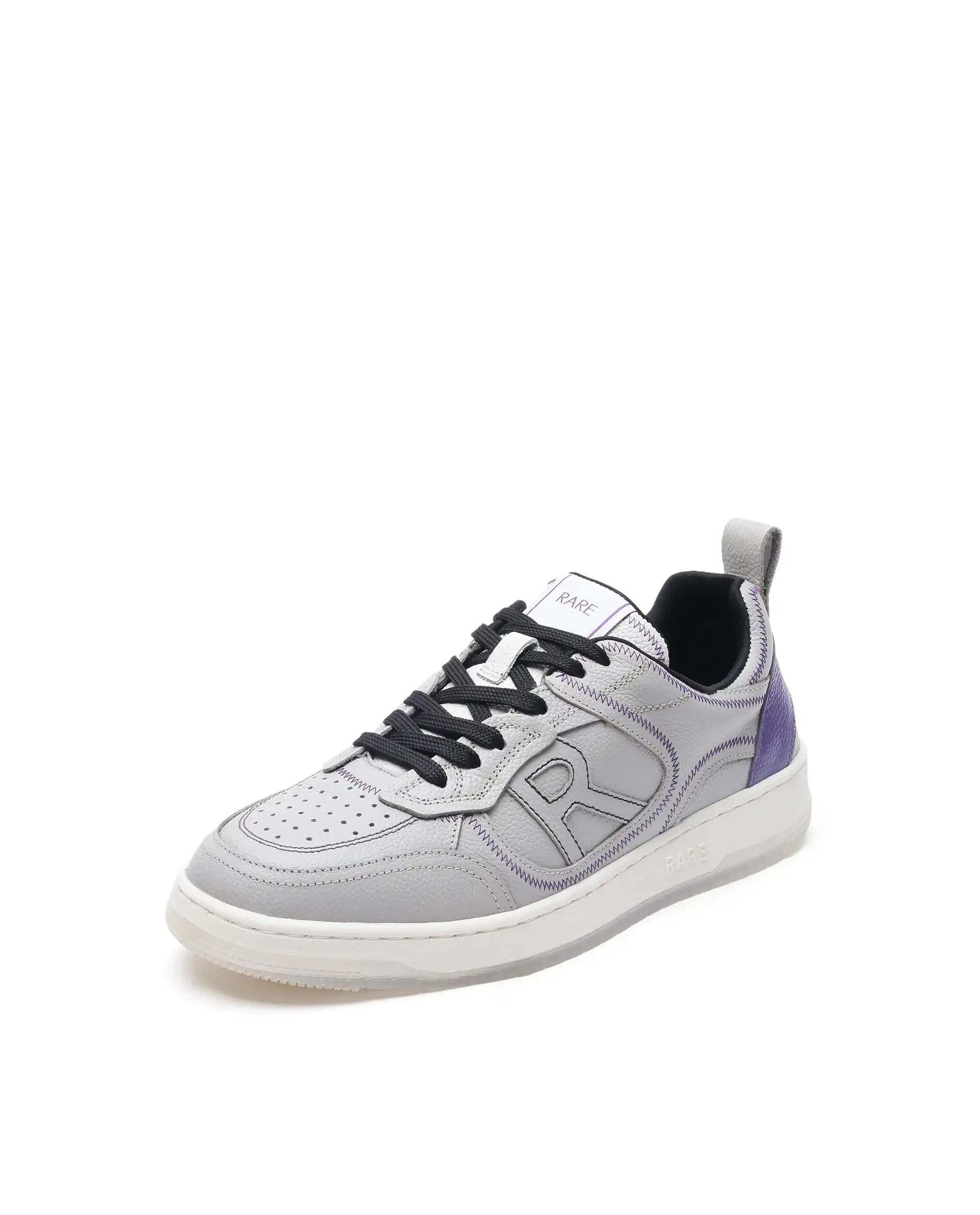 Rare Rabbit Men Zion Cement Lace-Up Closure Sneaker