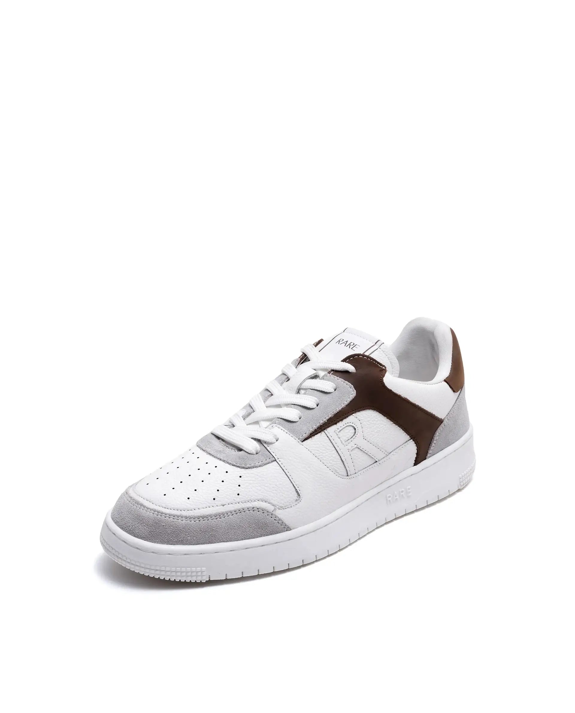 Rare Rabbit Men's Zouk Brown Lace-Up Closure Sneaker