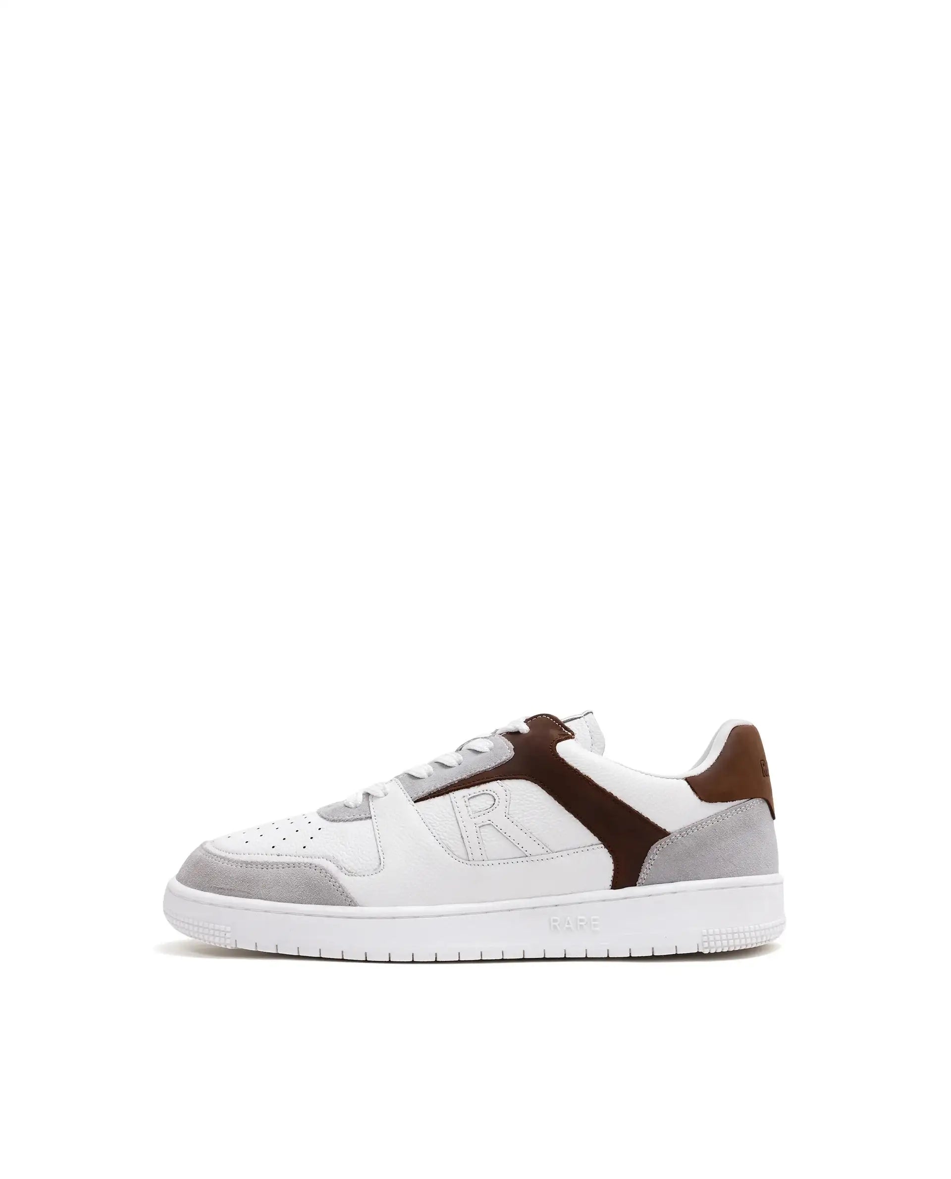 Rare Rabbit Men's Zouk Brown Lace-Up Closure Sneaker