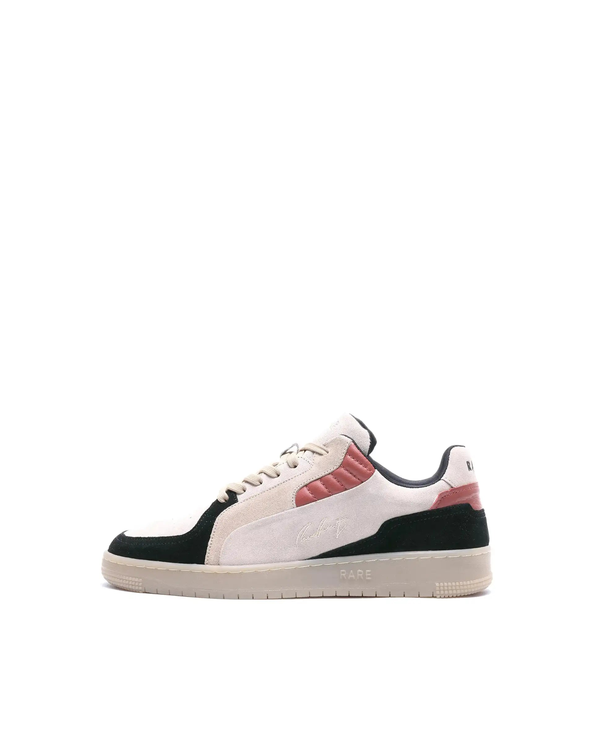 Rare Rabbit Men's Zwag Beige Suede Sneaker