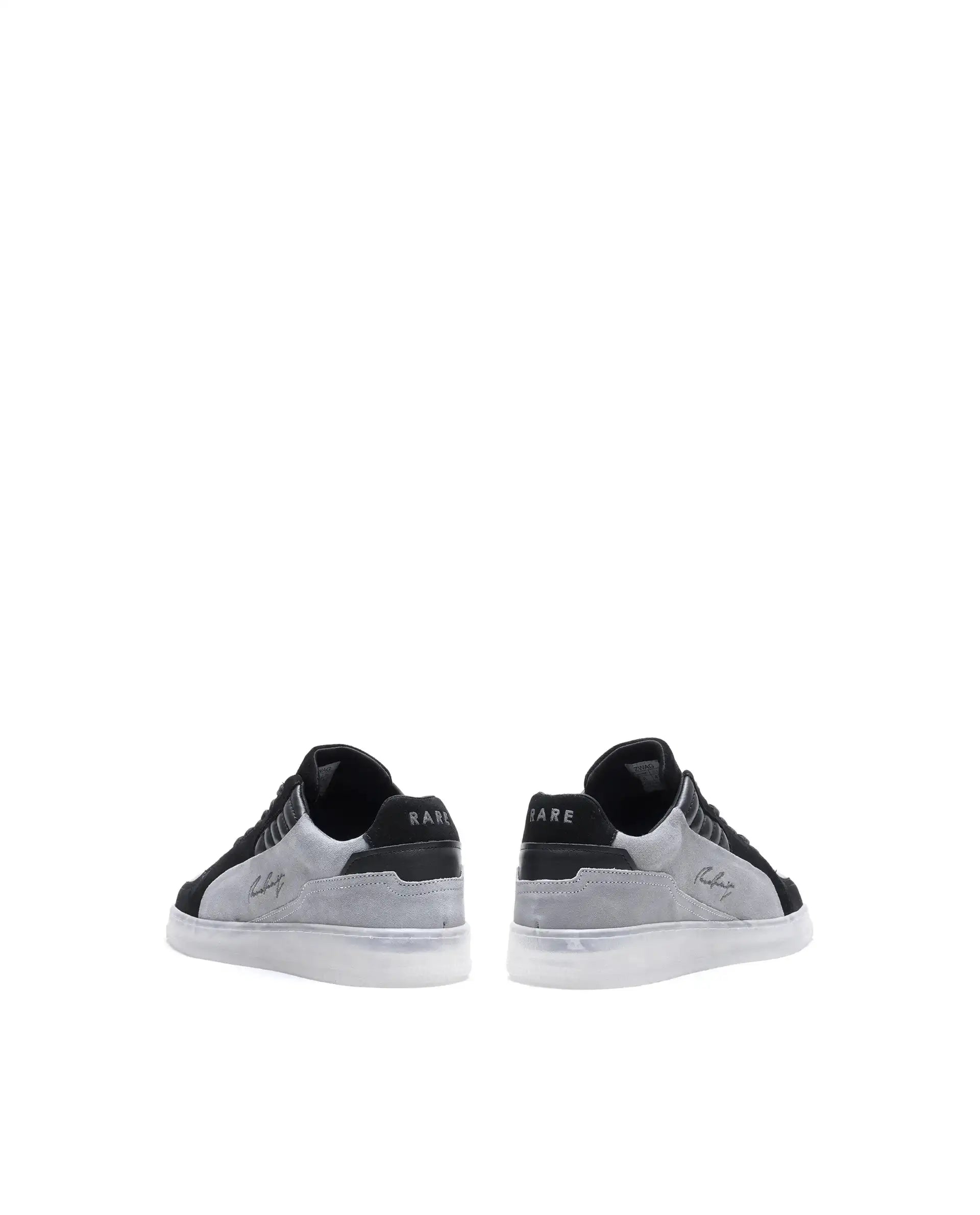 Rare Rabbit Men's Zwag Grey Suede Sneaker