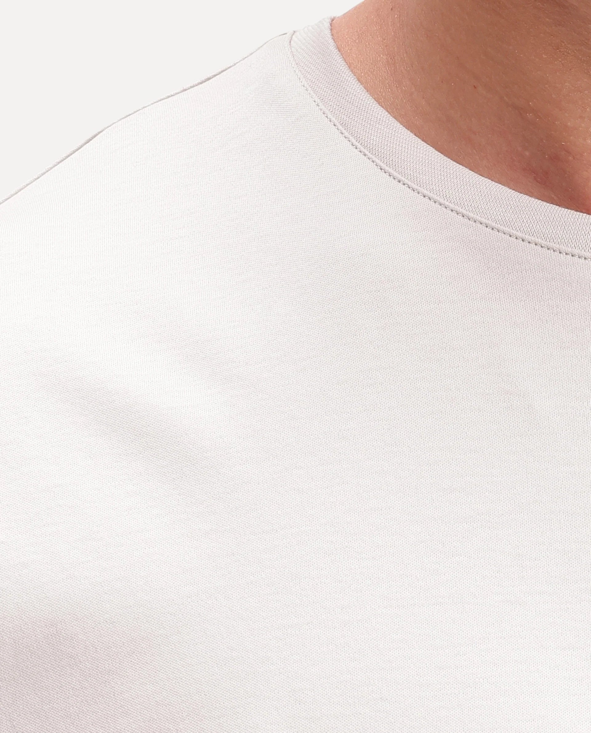 Rare Rabbit Men's Gist Light Beige Cotton Crew Neck Regular Plain T-Shirt