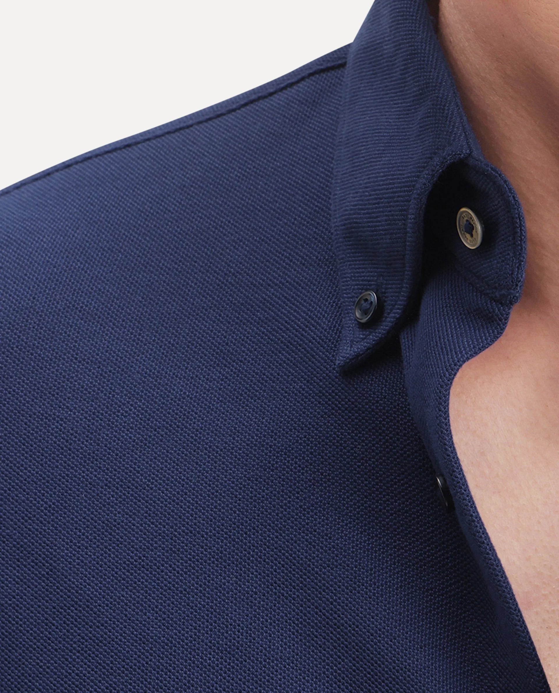Rare Rabbit Men's Vane-25 Blue Cotton Plain Regular Fit Full Sleeve Collared Shirt