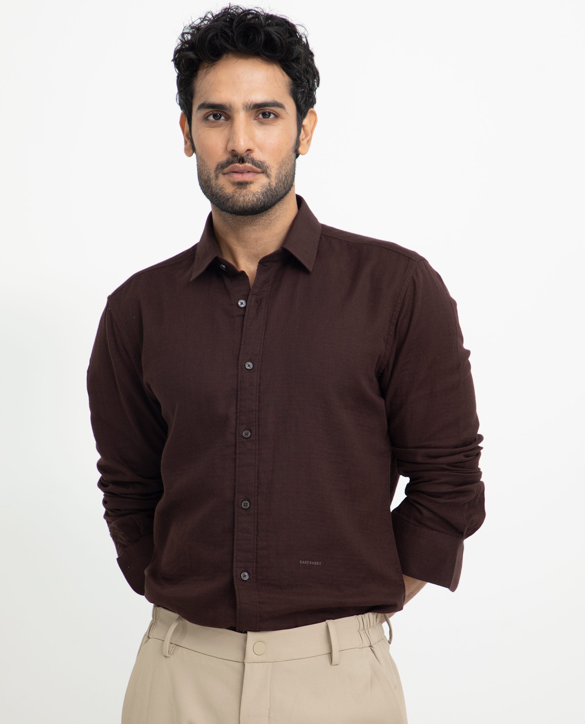 Buy online Mens Solids Formal Shirt from shirts for Men by Jainish for ₹590  at 61% off | 2024 Limeroad.com