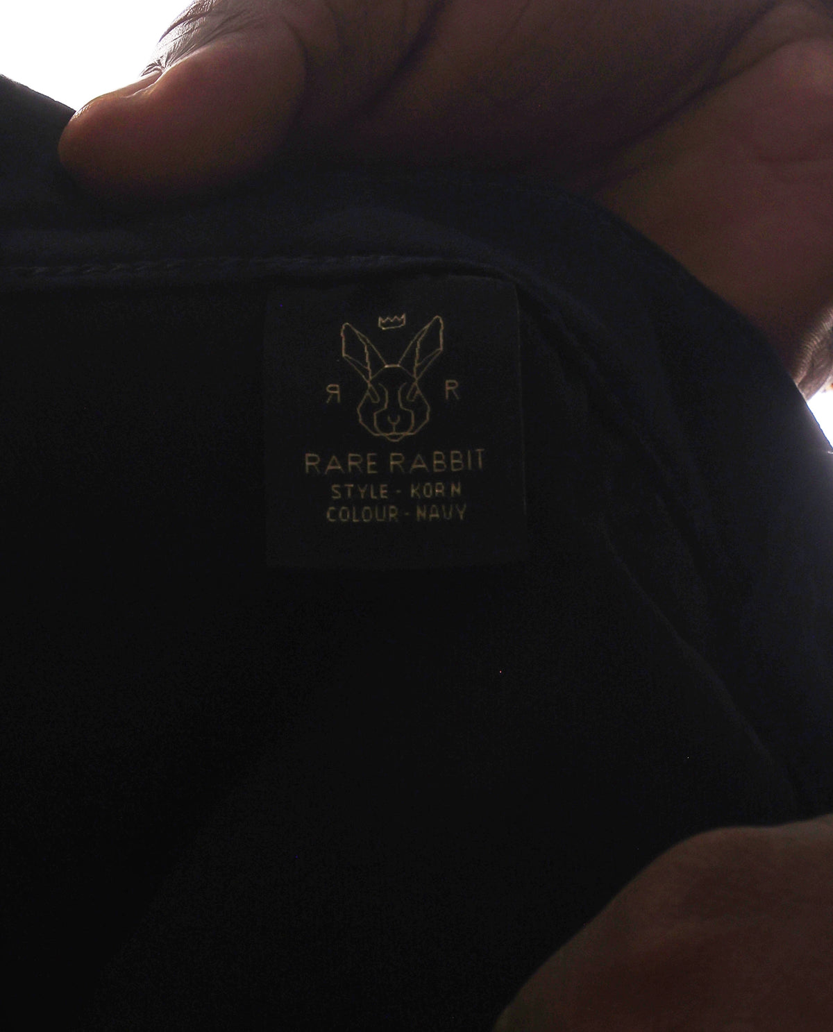 Rare Rabbit Men's Kor W White Cotton Blend Hawk Slim Plain Jeans