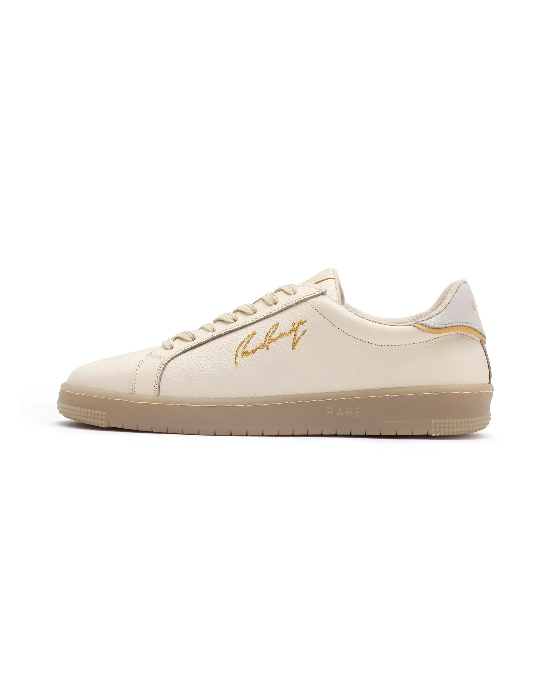 Rare Rabbit Men Elton Beige Lace-Up Closure Sneaker