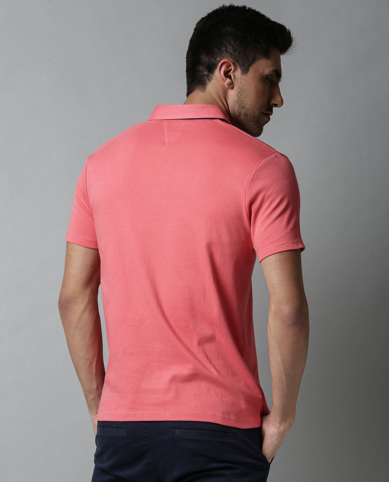 PAP- BASIC  MEN'S POLO - RED