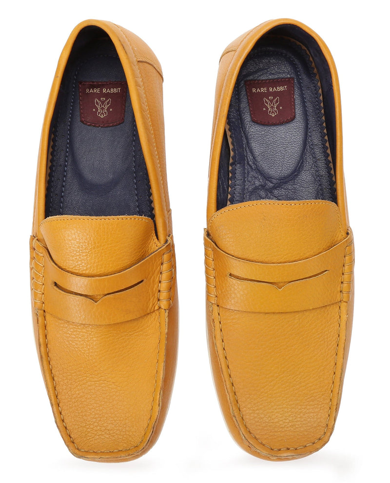 MOROSSO-LEATHER SHOES-MUSTARD SHOES RARE RABBIT 