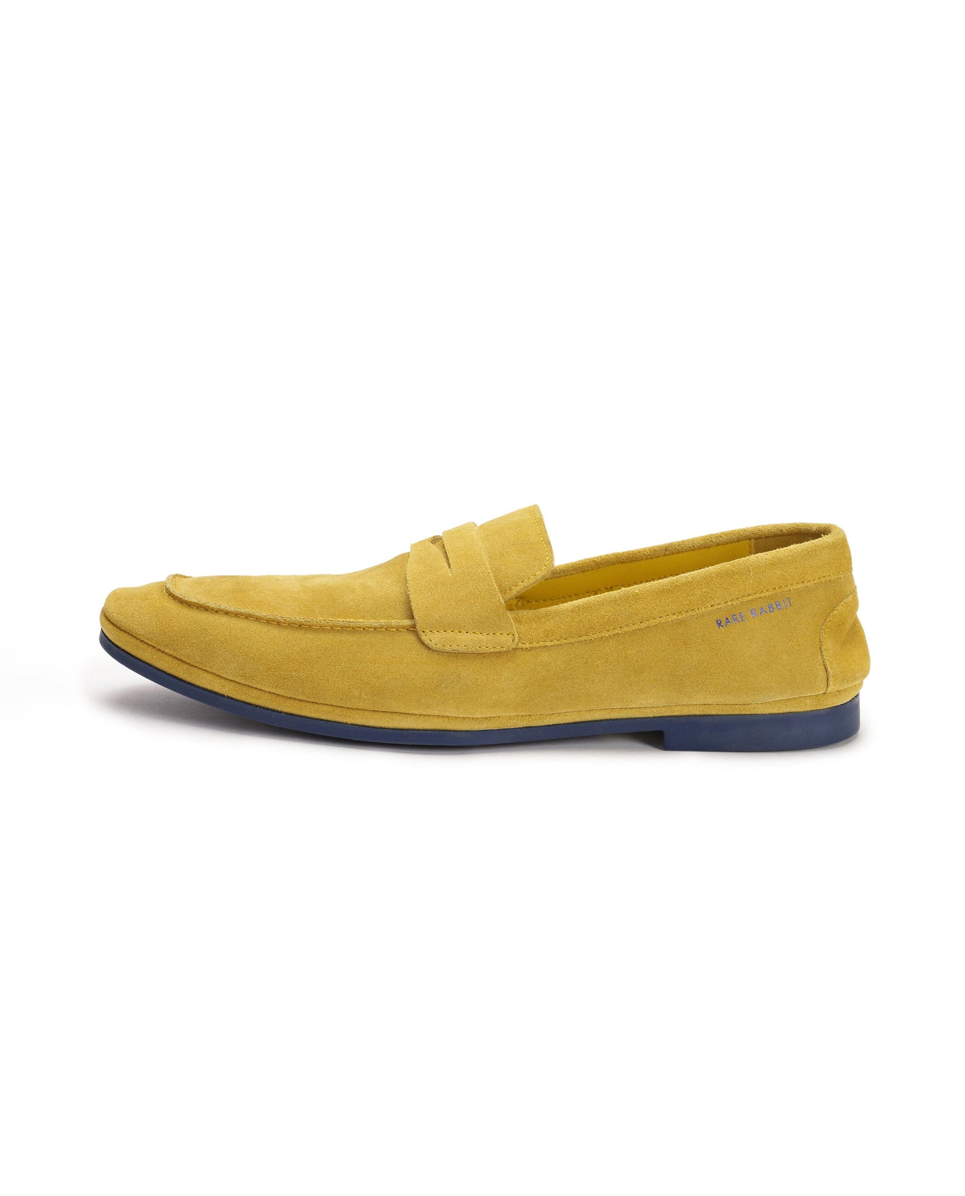 Mens yellow sale suede shoes