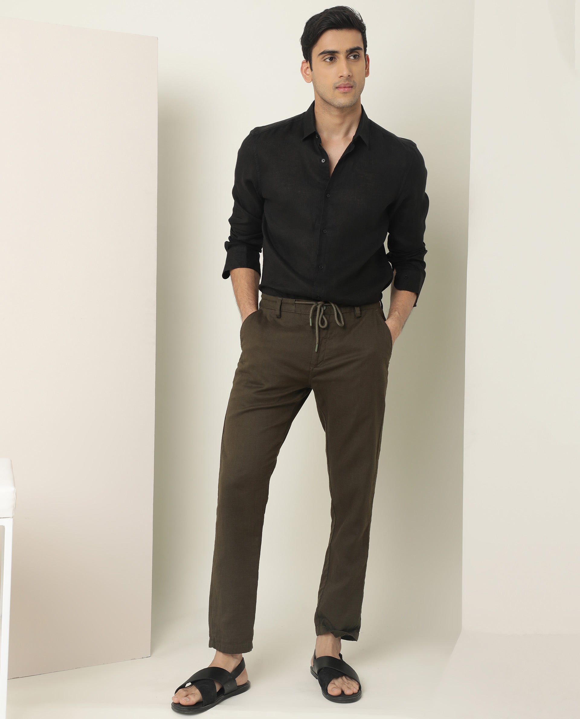 classic fabulous men shirt and pant ( fabric ) trouser black KAMIJ shirt  pant for men and pants