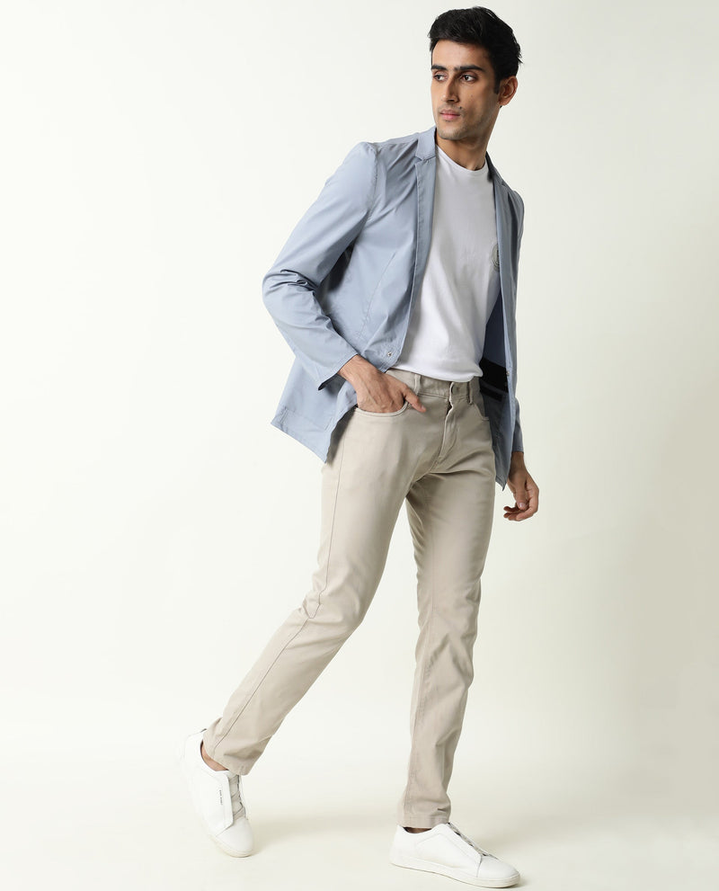 2023 Mens Slim Fit Suit Set, Beige Blazer And Navy Blue Pants For Wedding,  Prom, Party From Baldwing, $92.53 | DHgate.Com