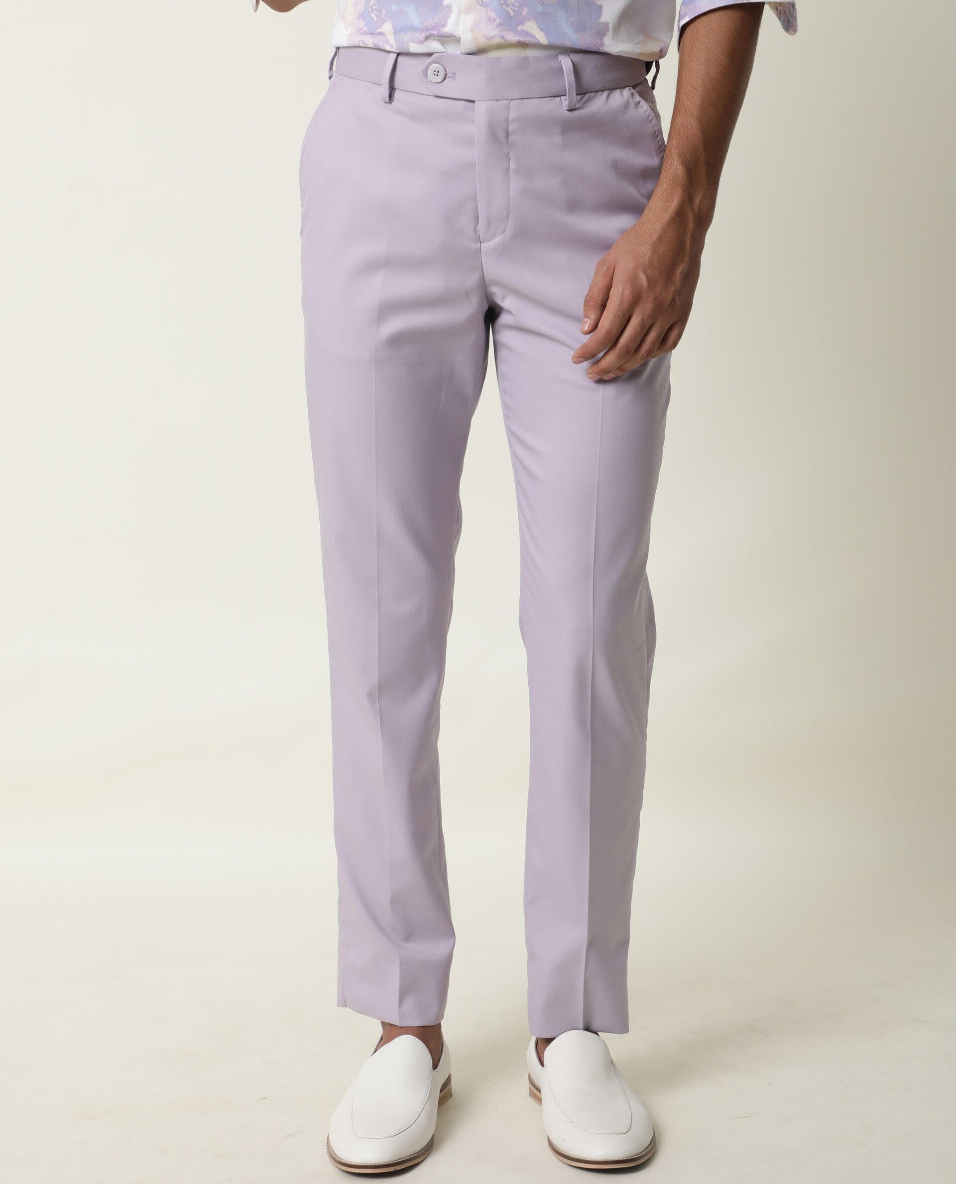 Buy Light Purple Cropped Pant Cotton for Best Price Reviews Free Shipping