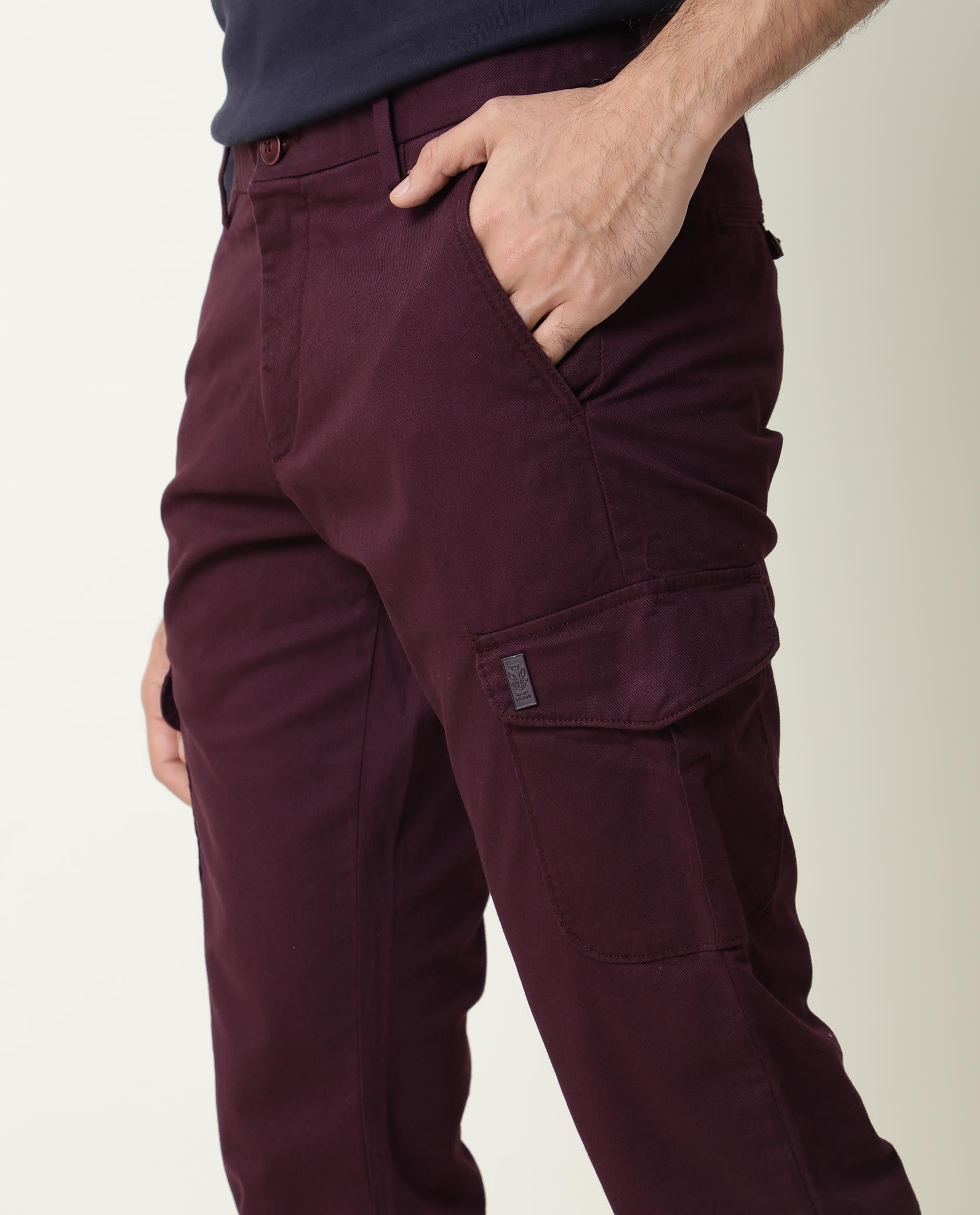 Maroon pant men outfit  Maroon pants Mens outfits Pants outfit men