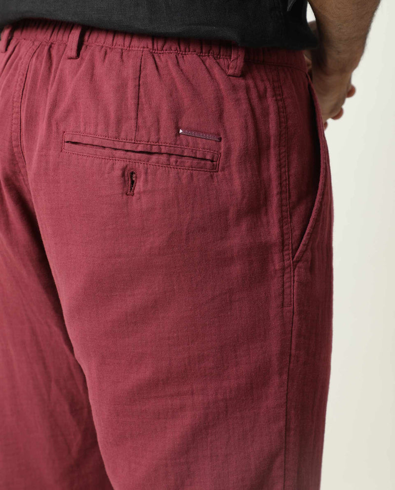 Buy online Rust Red Solid Chinos Casual Trouser from Bottom Wear for Men by  Vmart for 599 at 30 off  2023 Limeroadcom