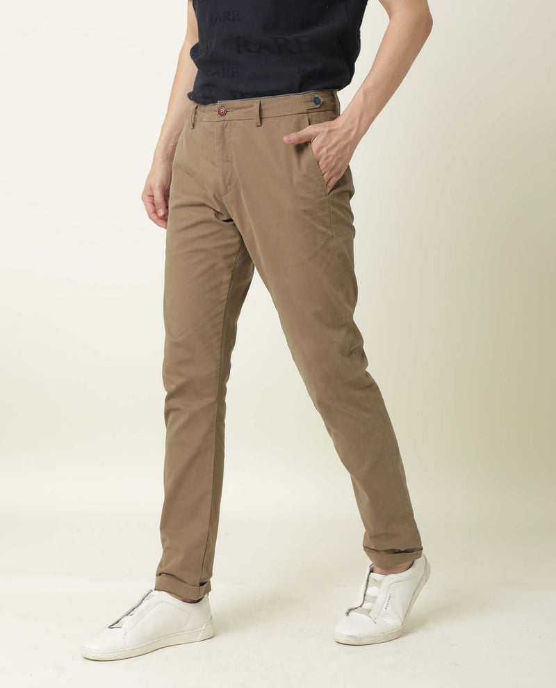 Men's Cotton Slim Fit Stretch Khaki Pants Solid Color Business Casual  Skinny Dress Pants | Wish