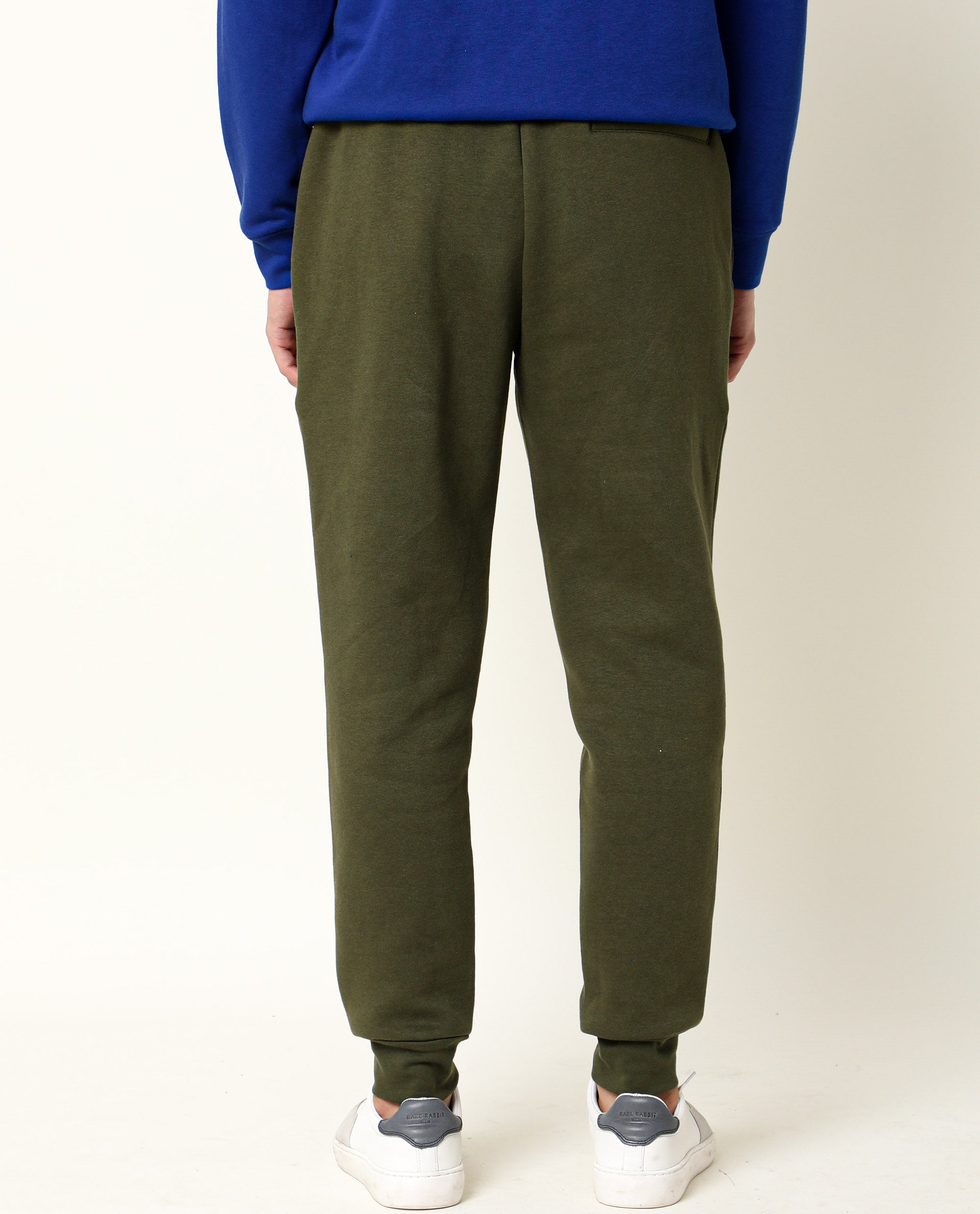 Shop-In Pants - Tapered Lounge Pants With Self Fabric Drawstring With