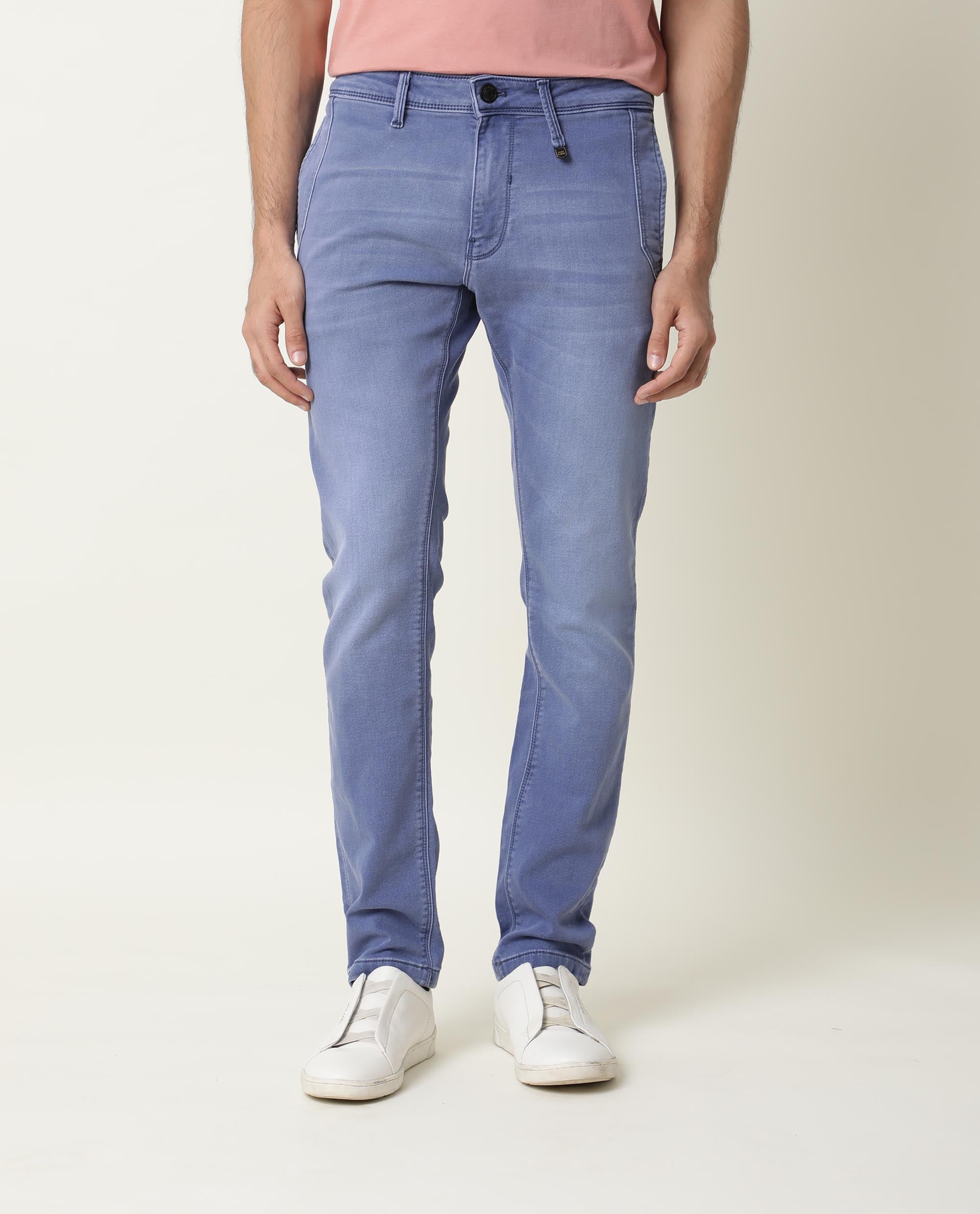 Buy Levi's Men 511 Slim Fit Light Fade Mid-Rise Stretchable Jeans online