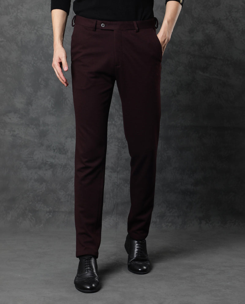 Buy Men Urban Fit Polyester Blend Trouser Online  Indian Terrain