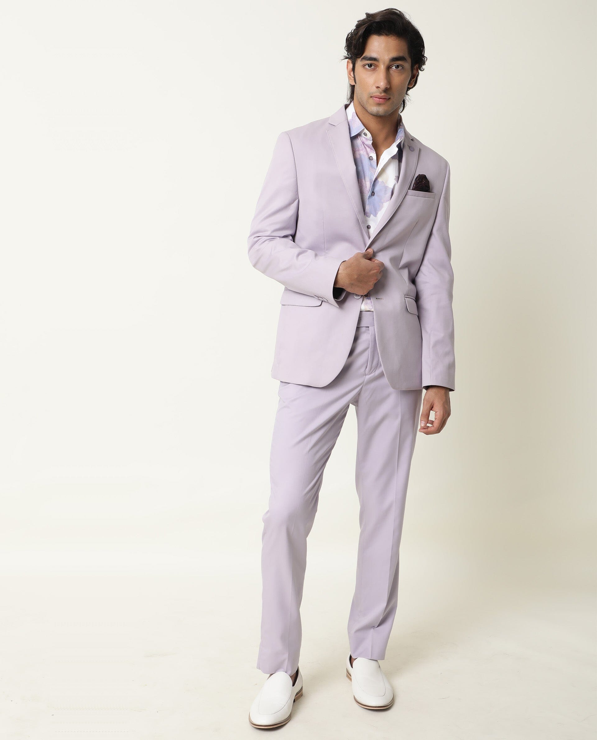 Dark Purple Skinny Suit Trousers | New Look