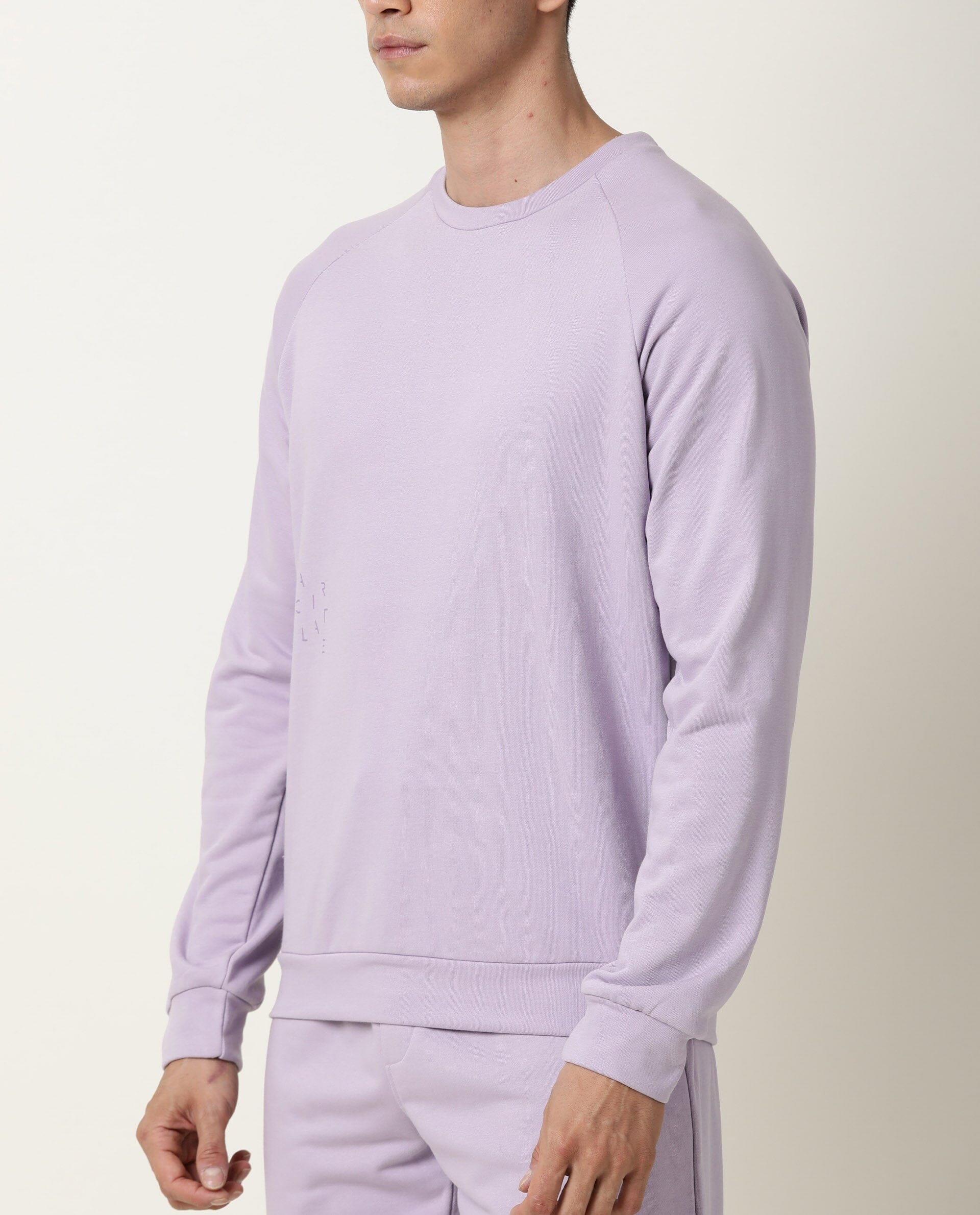 Mens clearance lilac sweatshirt