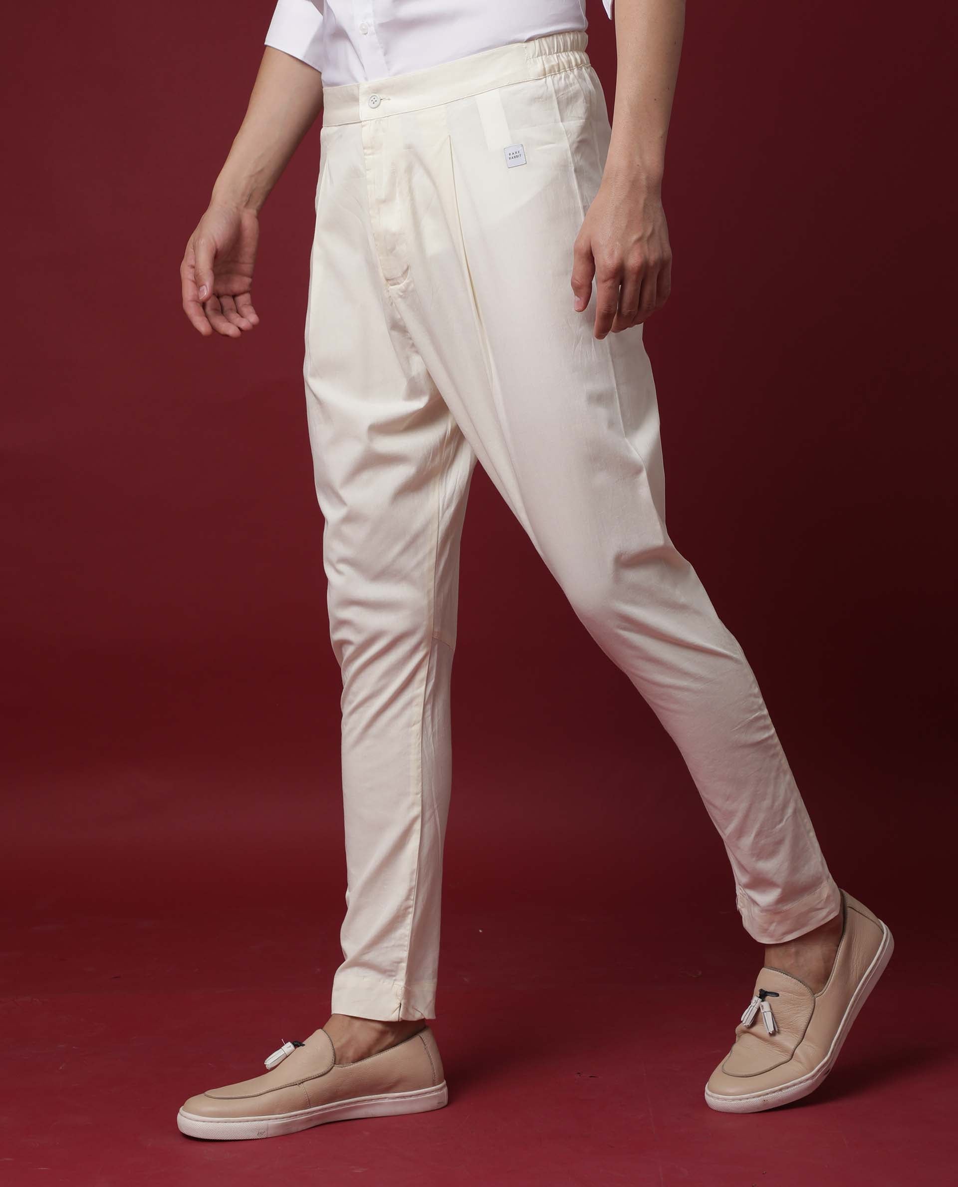 Buy White Pyjamas for Men by The Indian Garage Co Online | Ajio.com