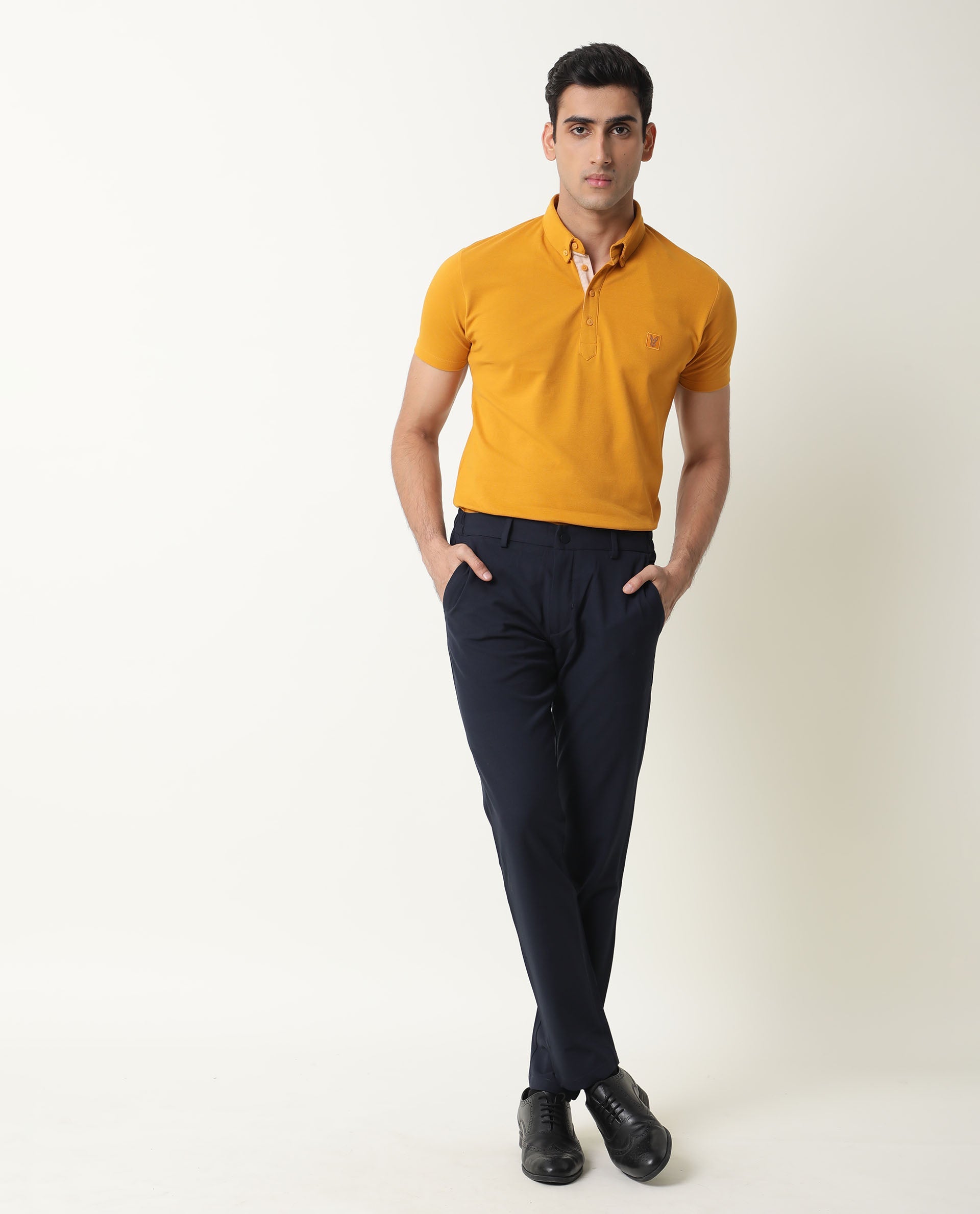 Varna Mustard Polo Knitwear – Men's Priorities