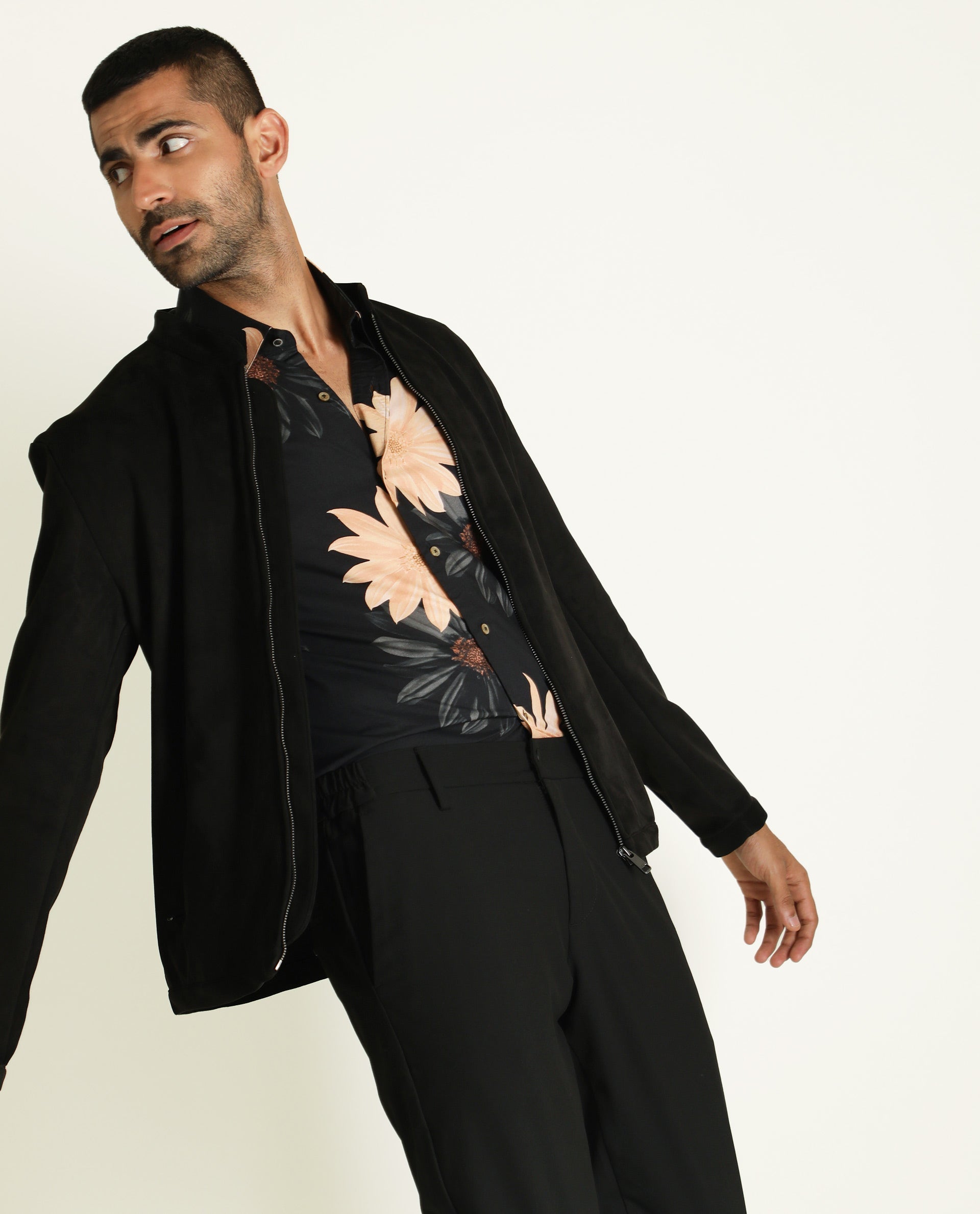 Buy Black Jackets & Coats for Men by MASH UNLIMITED Online | Ajio.com