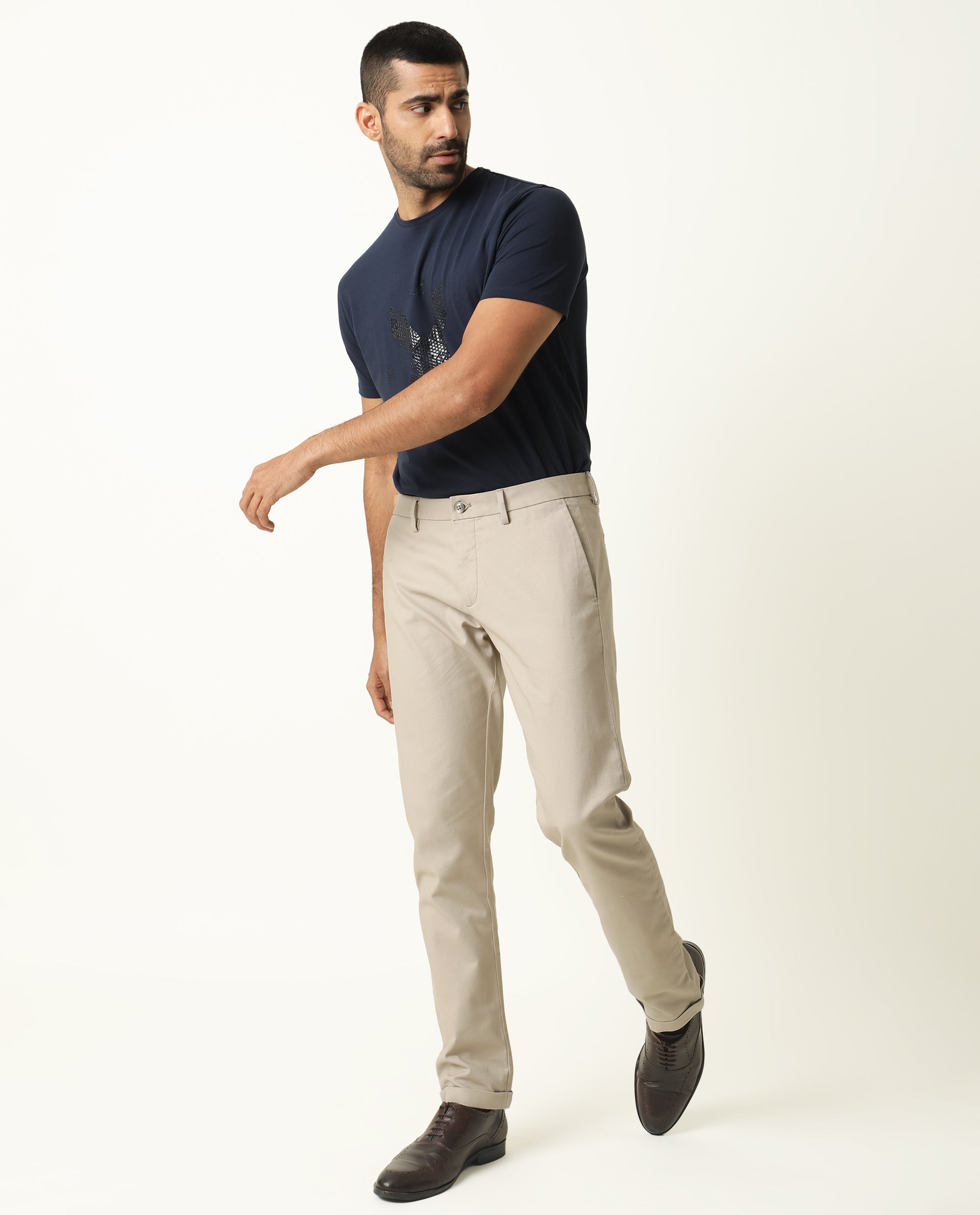 Classic Design Flared Trousers Men's Casual Stretch Hip Hop - Temu