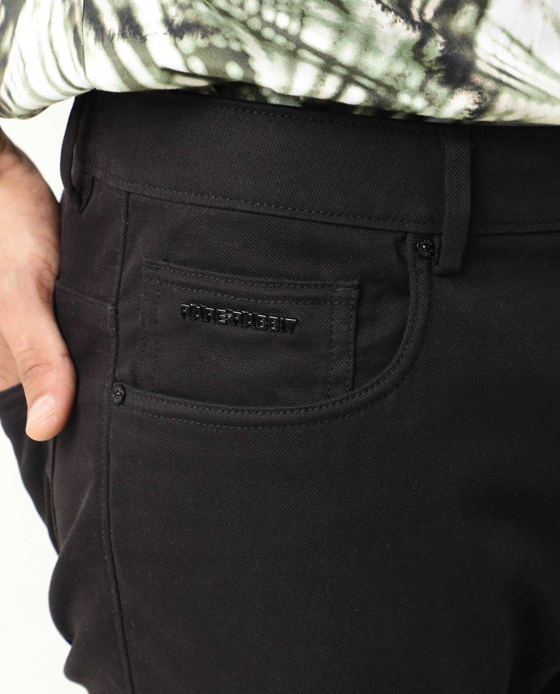Calvin Klein Jeans Regular Fit Men Black Trousers - Buy Calvin Klein Jeans  Regular Fit Men Black Trousers Online at Best Prices in India | Flipkart.com