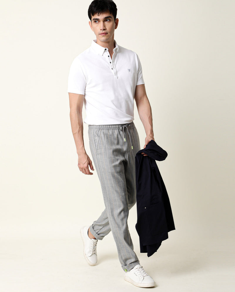 Free Photo  White polo shirt mens casual attire menswear